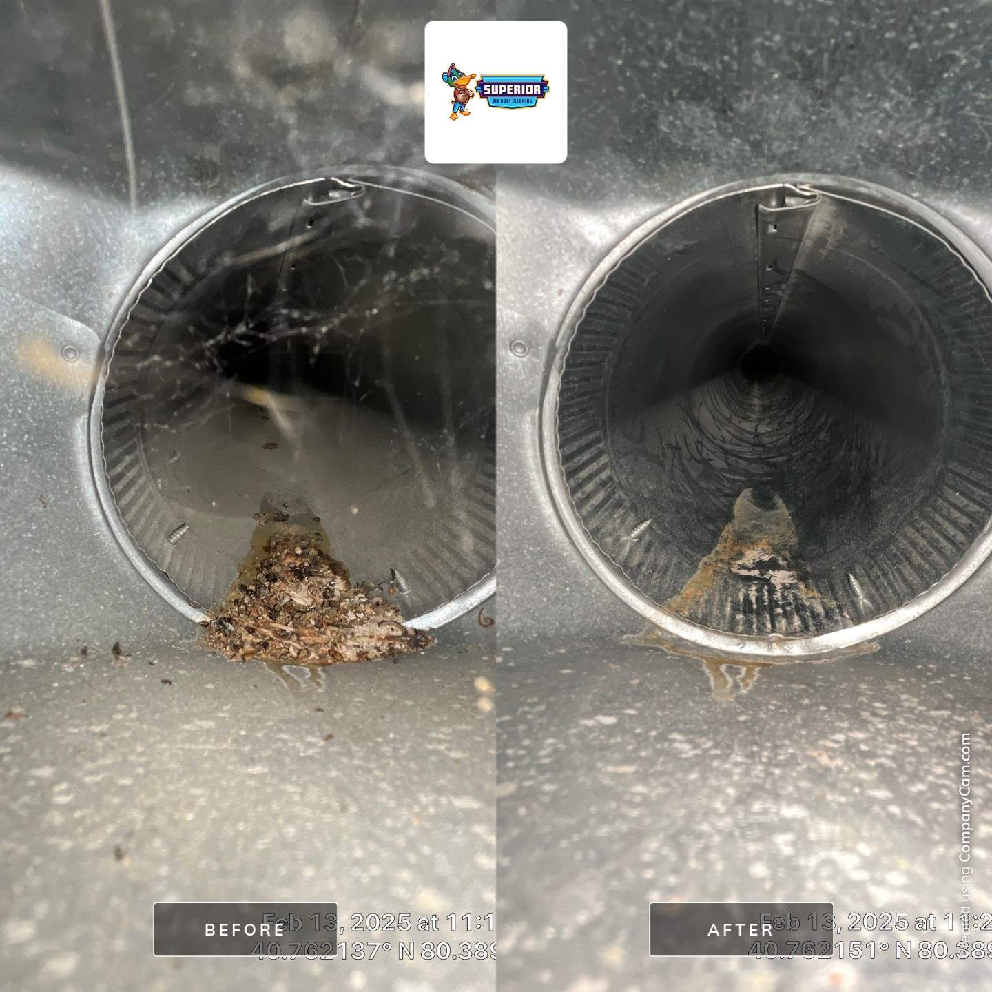 Air Duct Cleaning With a Vacuum Truck in Beaver Falls, PA by Superior Air Duct Cleaning