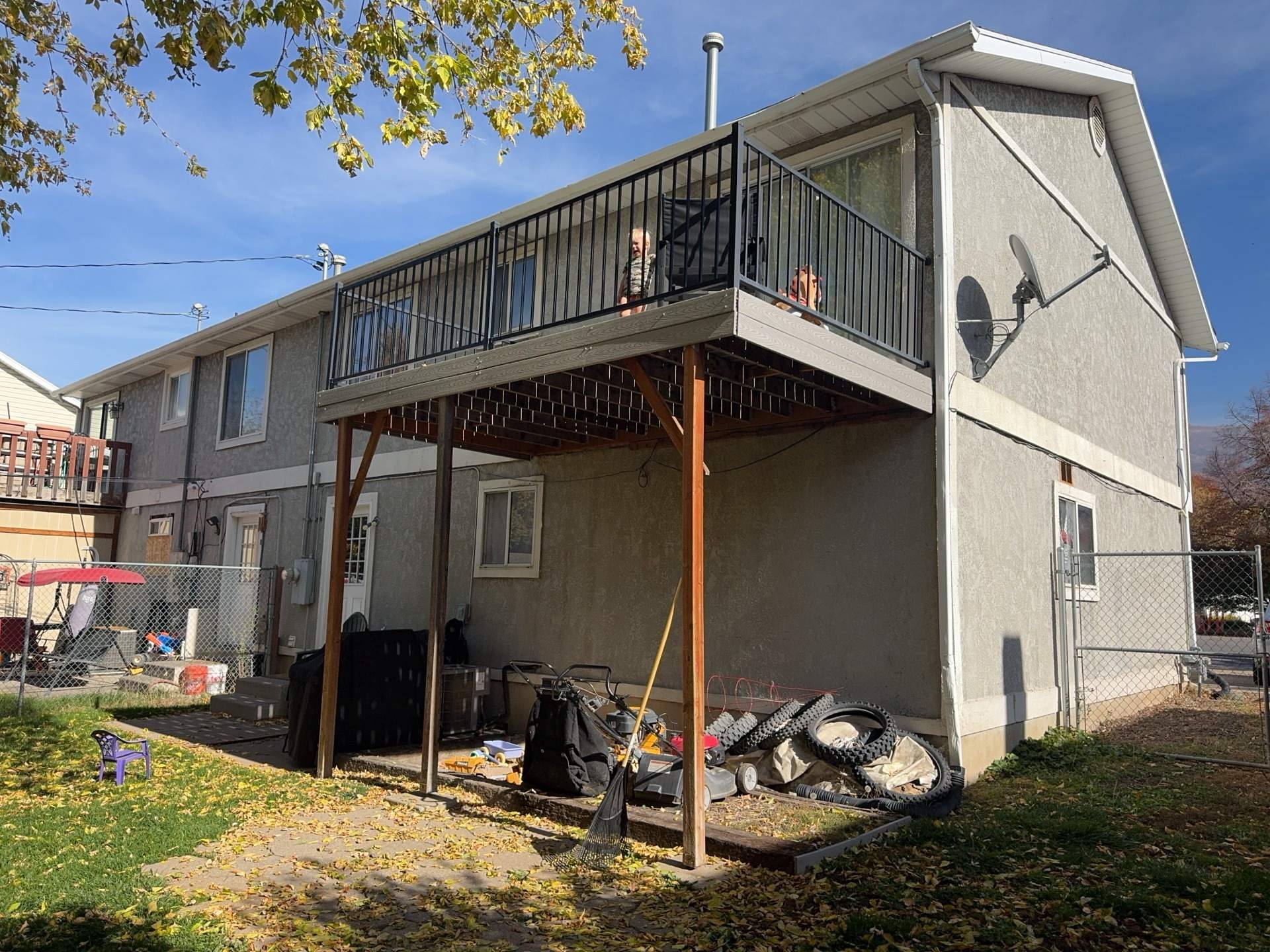 Kaysville | Master Stucco Conversion | Mixed Vinyl Profiles in Crisp White by Ideal Siding Utah