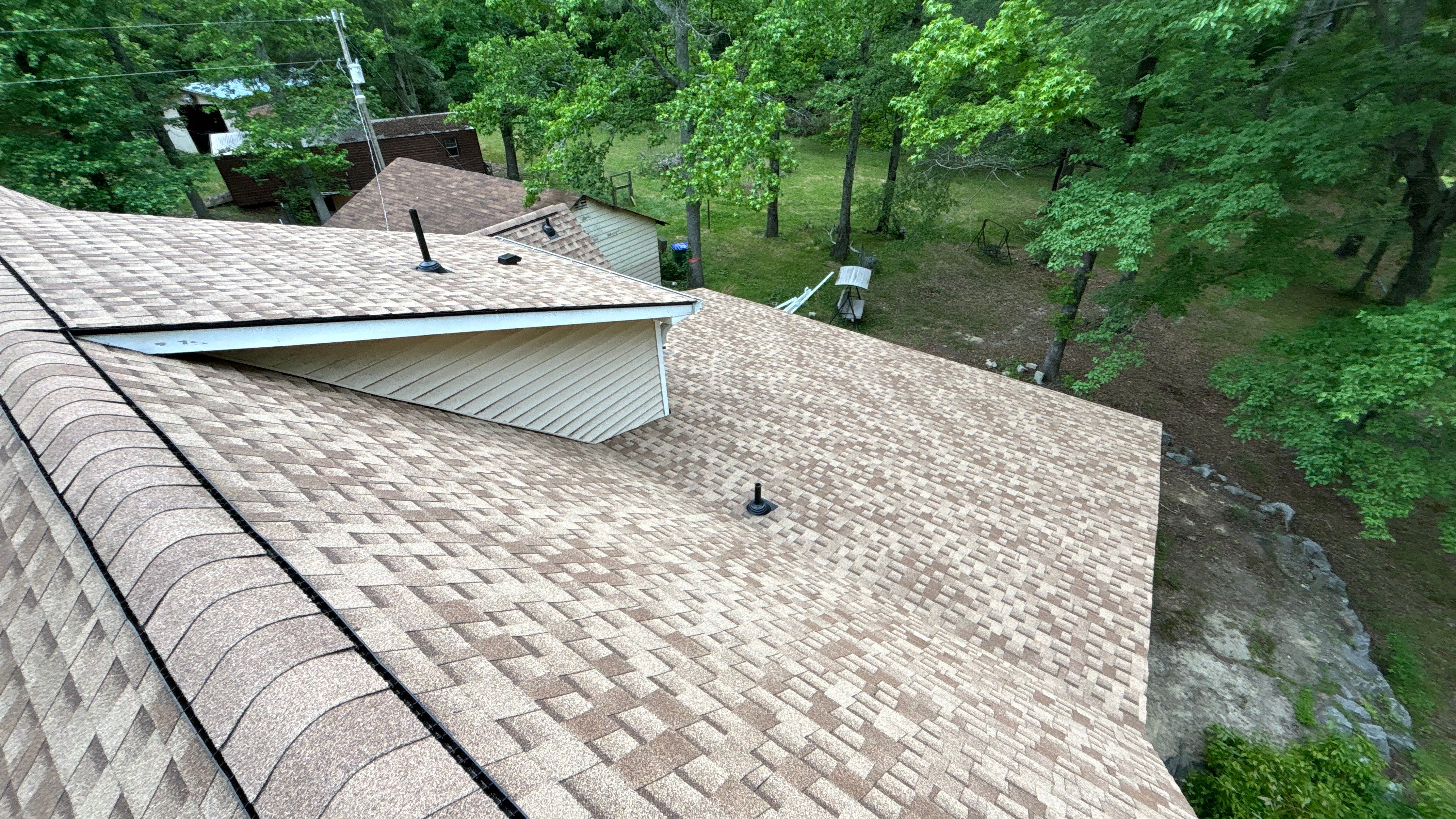 Roof Replacement and cover porch by Deerfield Roofing LLC