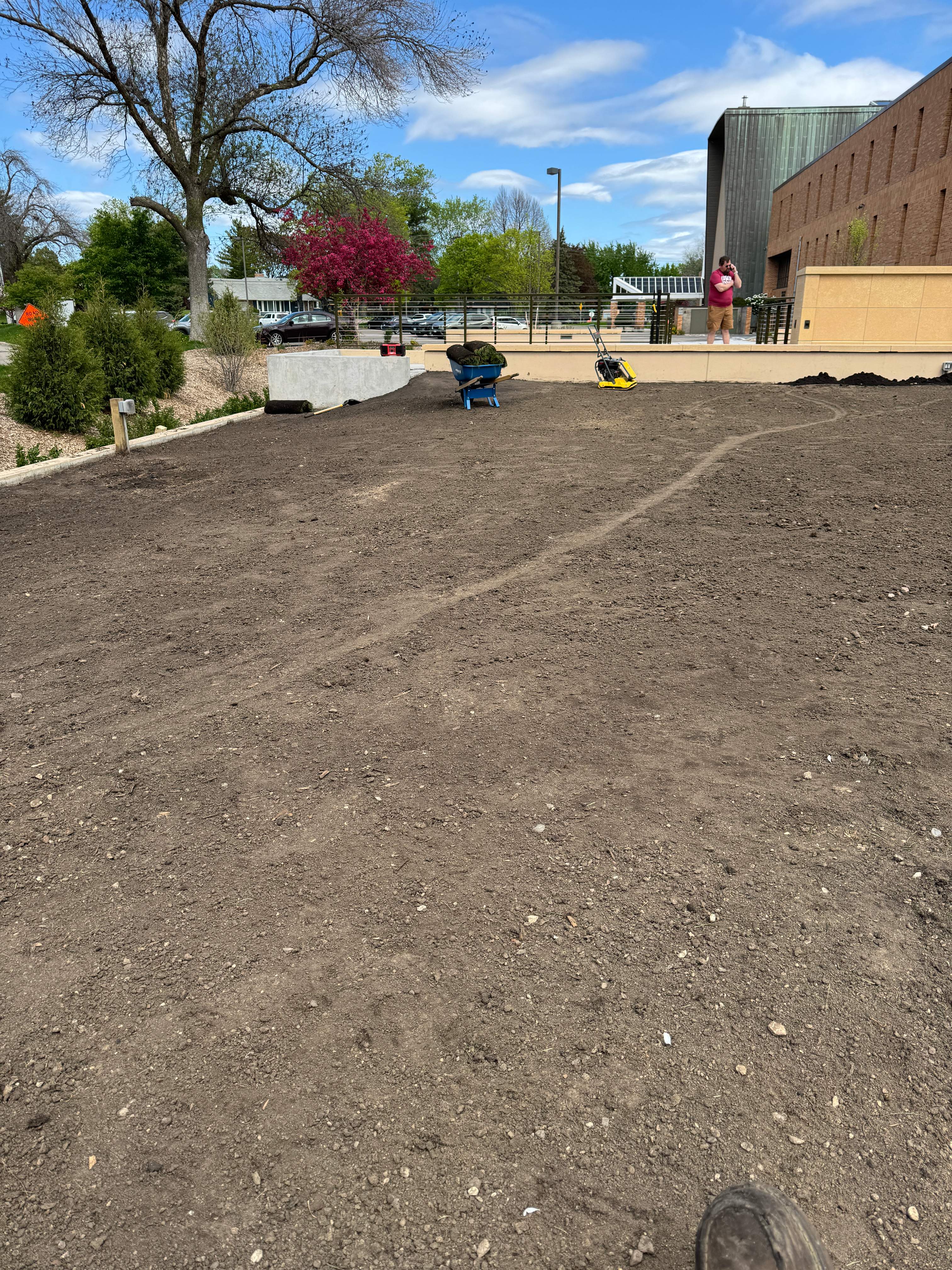 Grade Correction by Sota landscaping