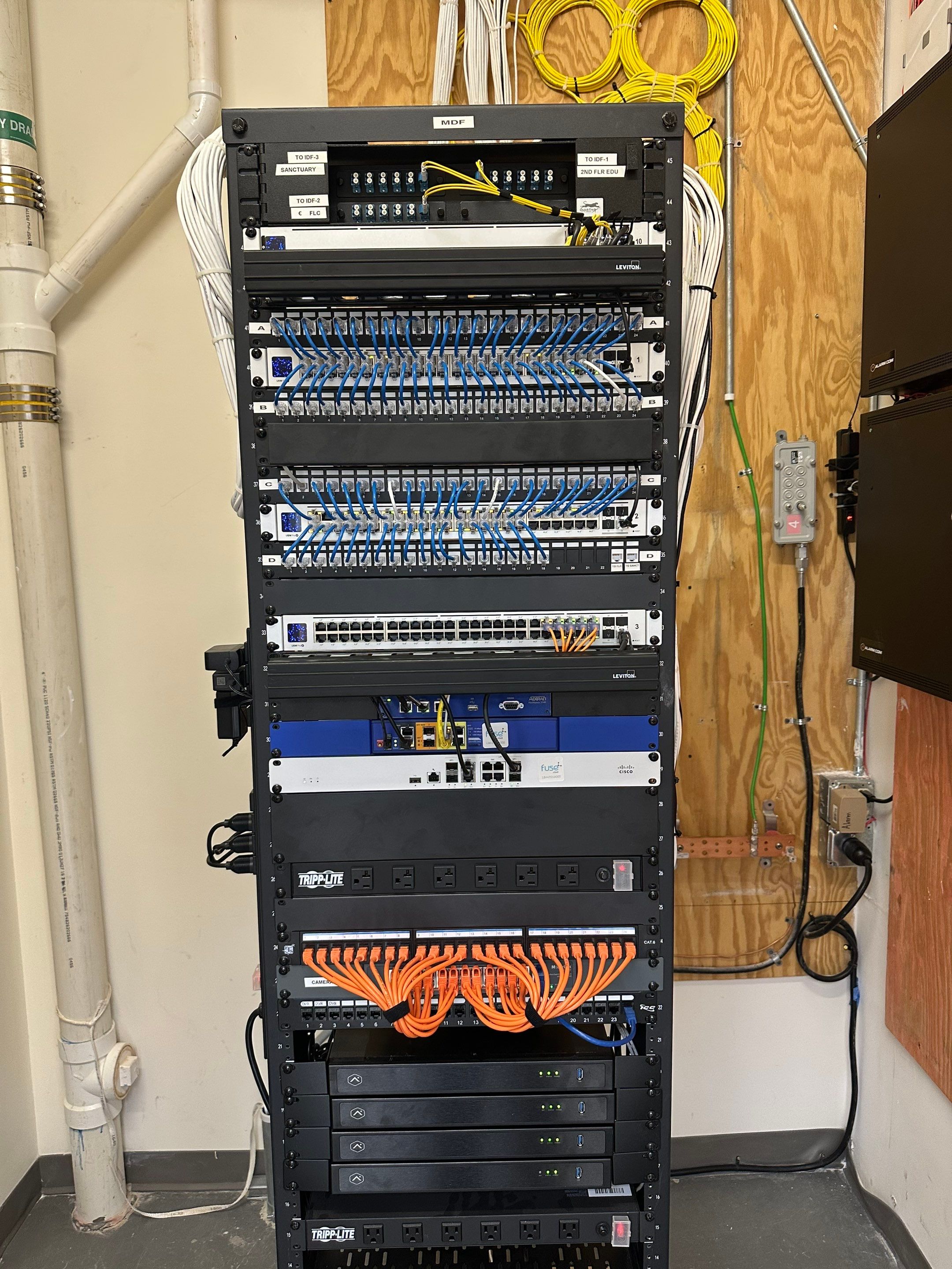 New Network & Paging System Install by Fuse.Cloud
