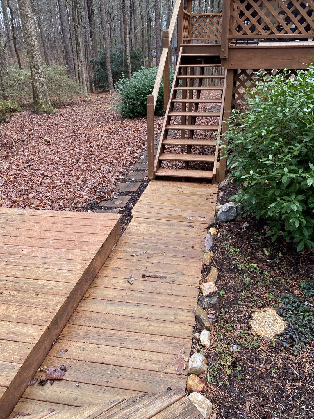 Coated Deck using Wood Sealant by DuraSeal