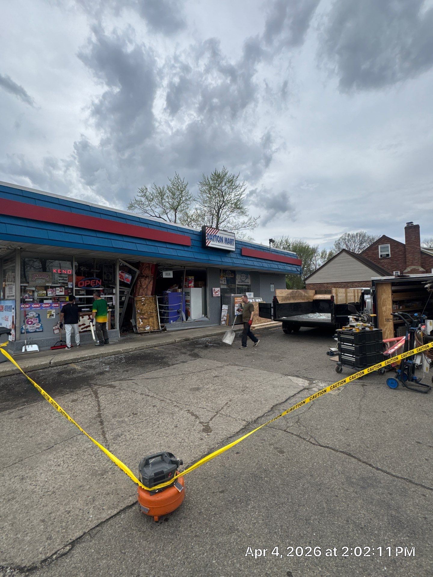 U-Haul crashed into a local Dayton convenience store. by XPRO ELITE LLC