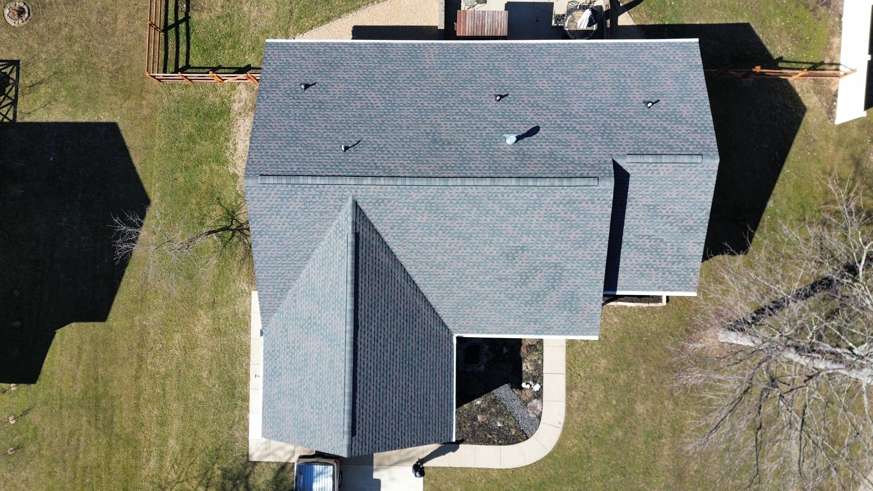 Residential Roofing Installation using Timberline HDZ Shingles - Williamsburg Slate by RoofX 