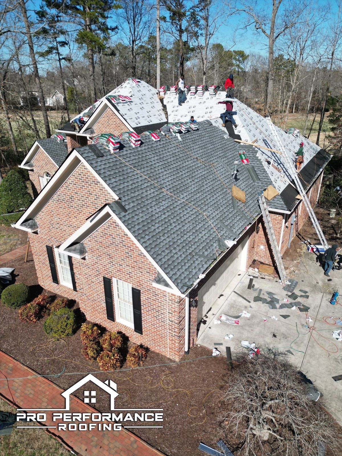 Roof Replacement - GAF Timberline Ultra HDZ Slate  by Pro Performance Roofing