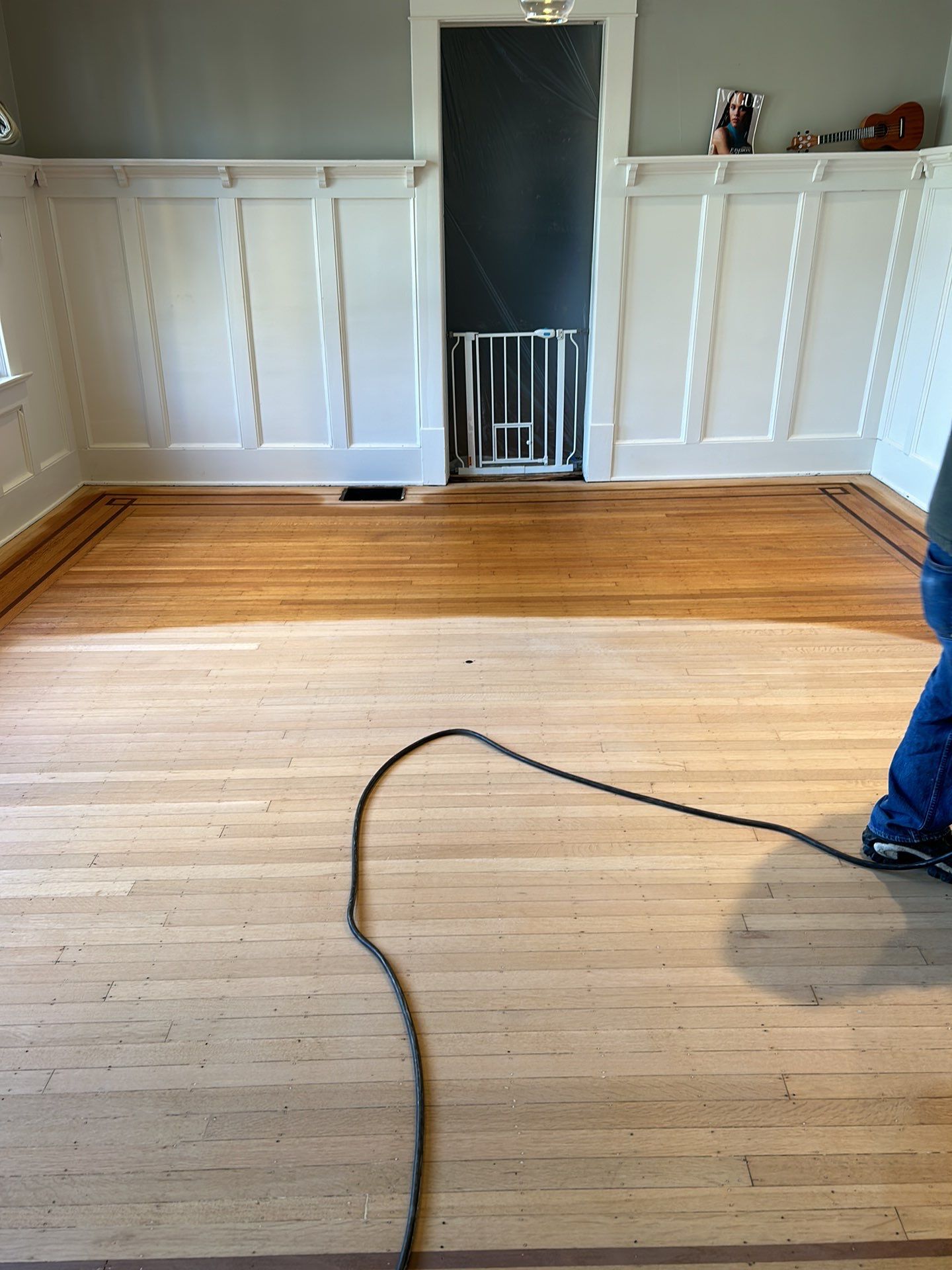 115 year old house - Oak refinish by Footprints Floors of East Atlanta