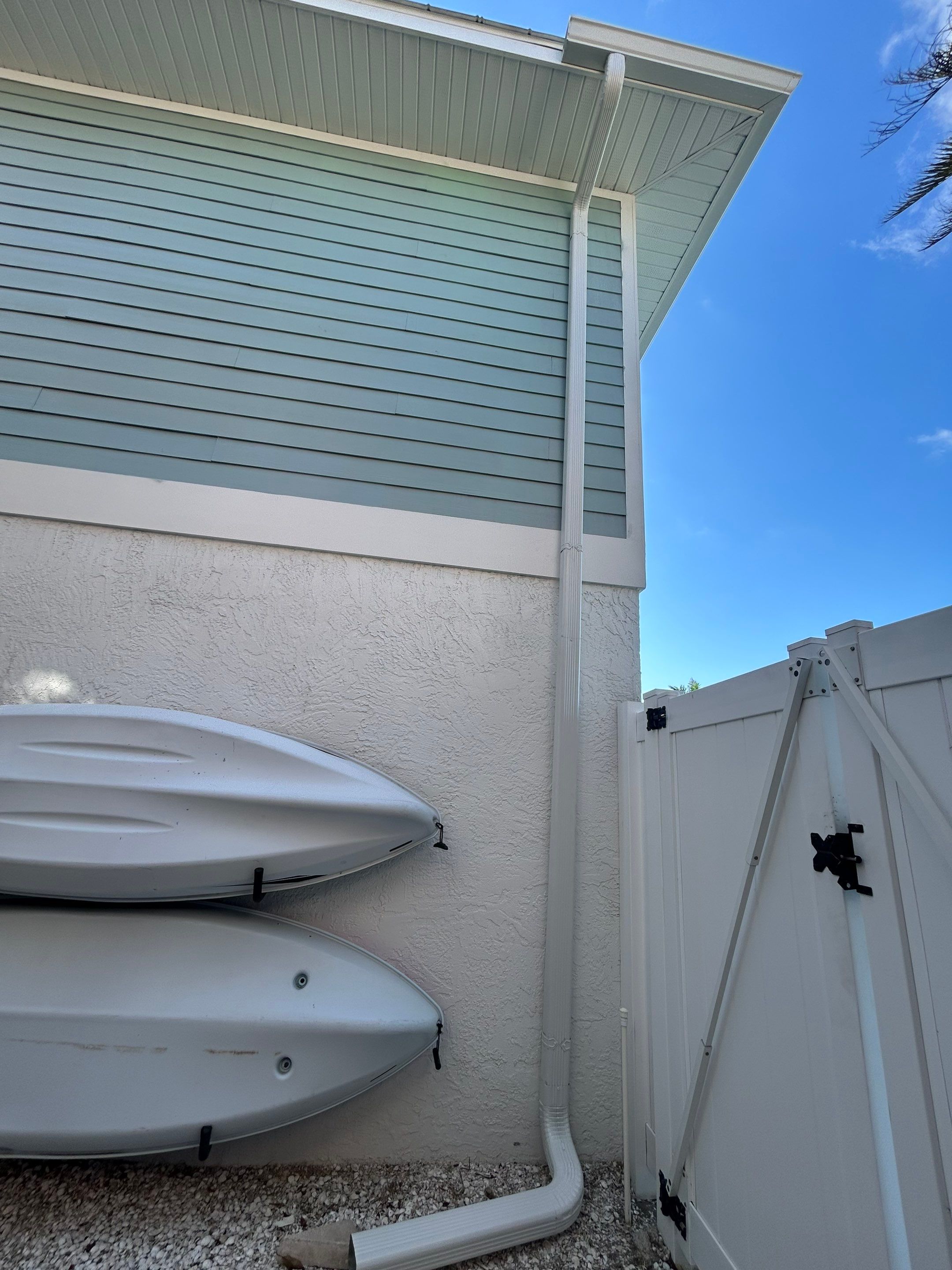 Downspout Installation for Bradenton Homes by Gutter Professors