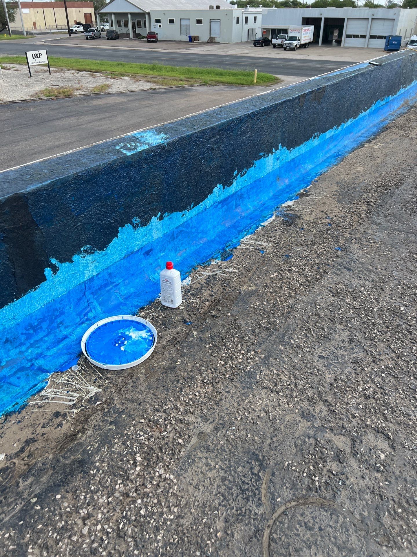 Dirty leaking Gravel Roof by Bayfront Roofing and Construction