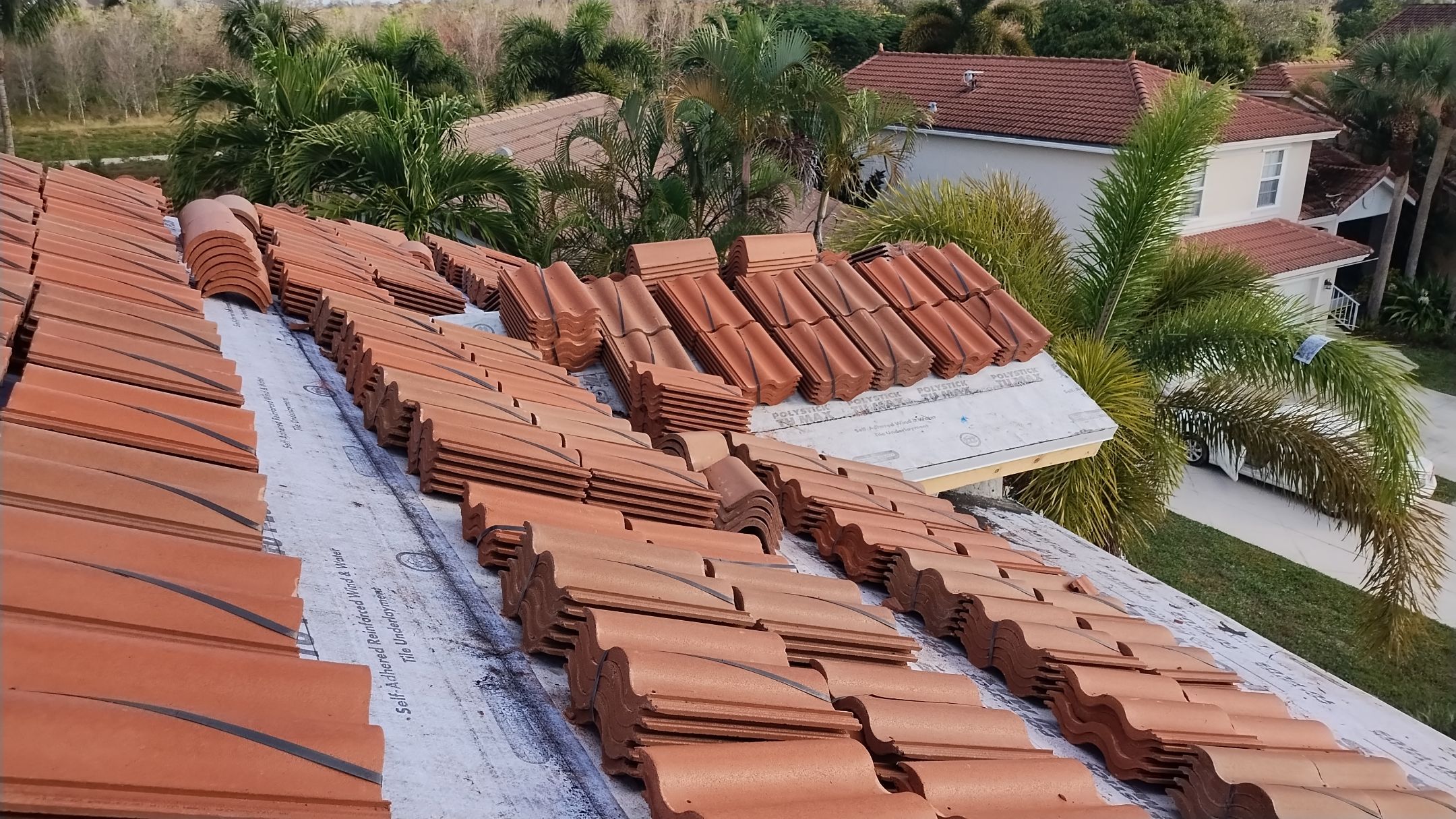 Residential Roofing Installation using Westlake Roofing Tile by BLUES BROTHERS ROOFING