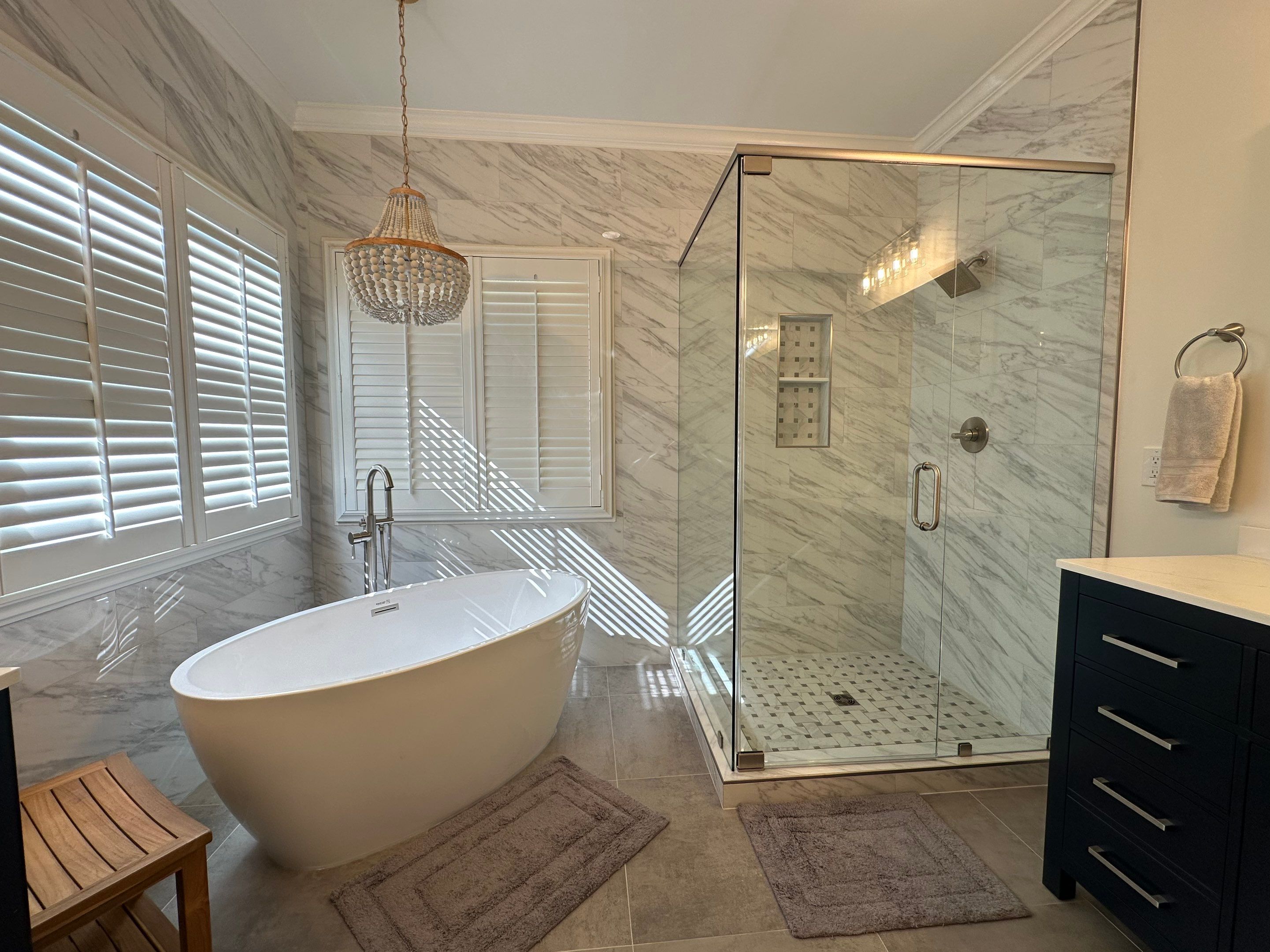 Bathroom Remodel in Brentwood by Music City Improvements