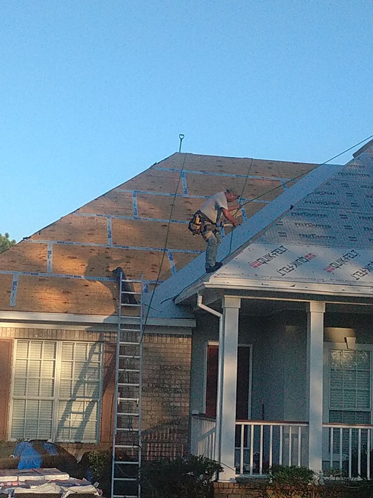 Residential Roofing Repair using Roof Replacement by American Roofing & Construction LLC