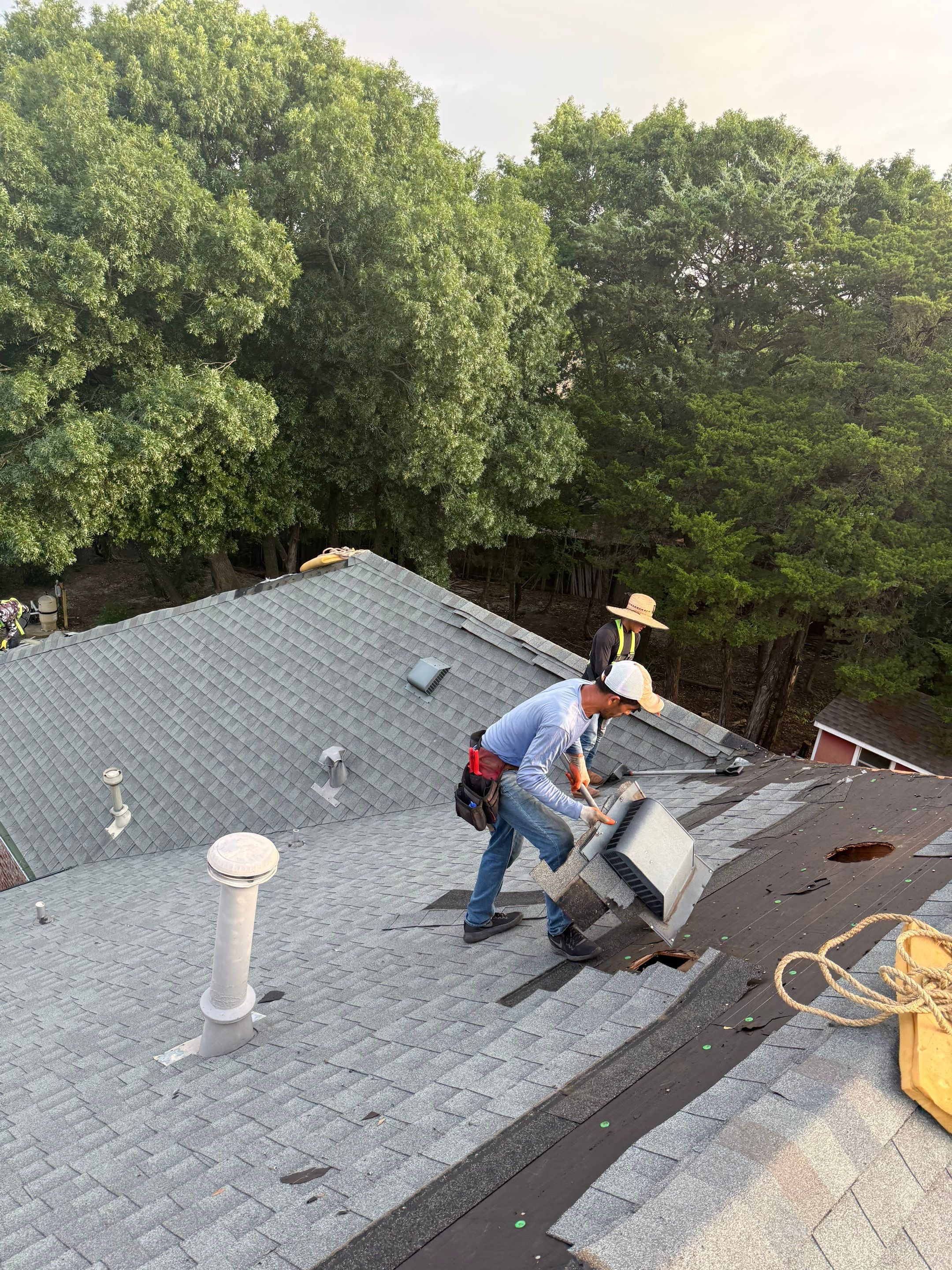 Project in DeSoto by Rhino Roofing and General Contracting, LLC