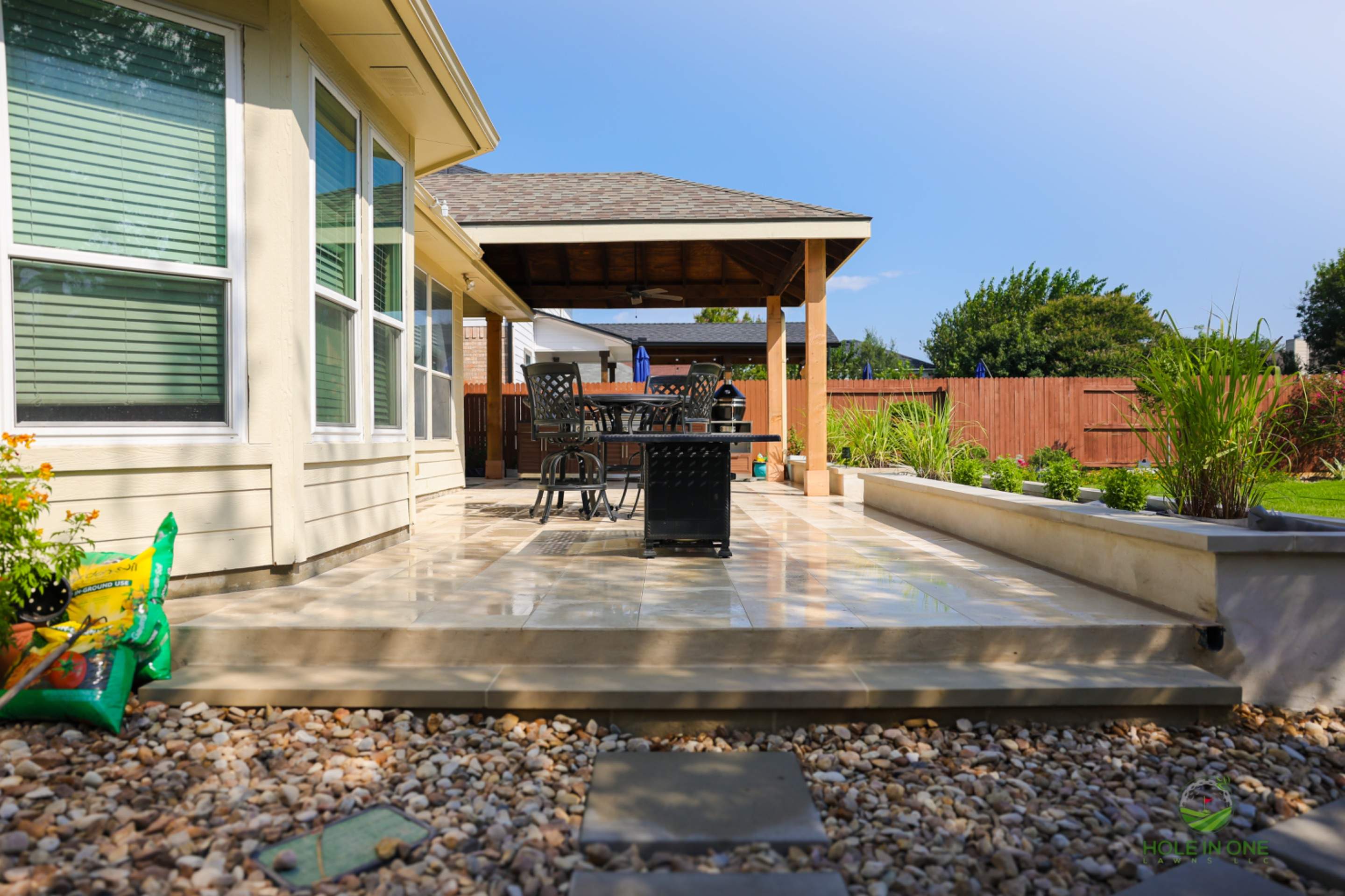 Buffalo Crossings, Cibolo Tx.  by Hole In One Lawns, LLC