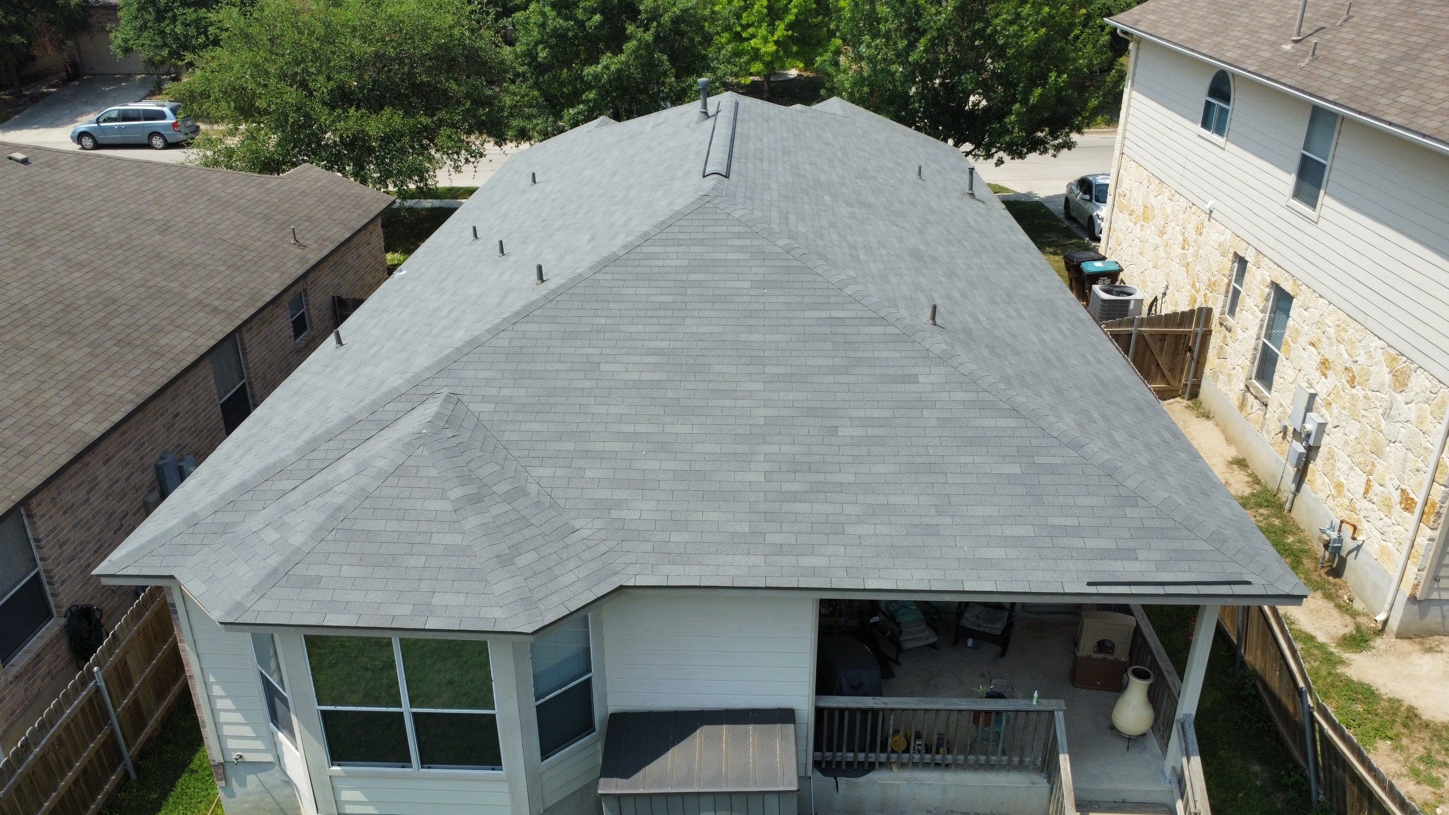 San Antonio Roof Project by Bison Roofing  