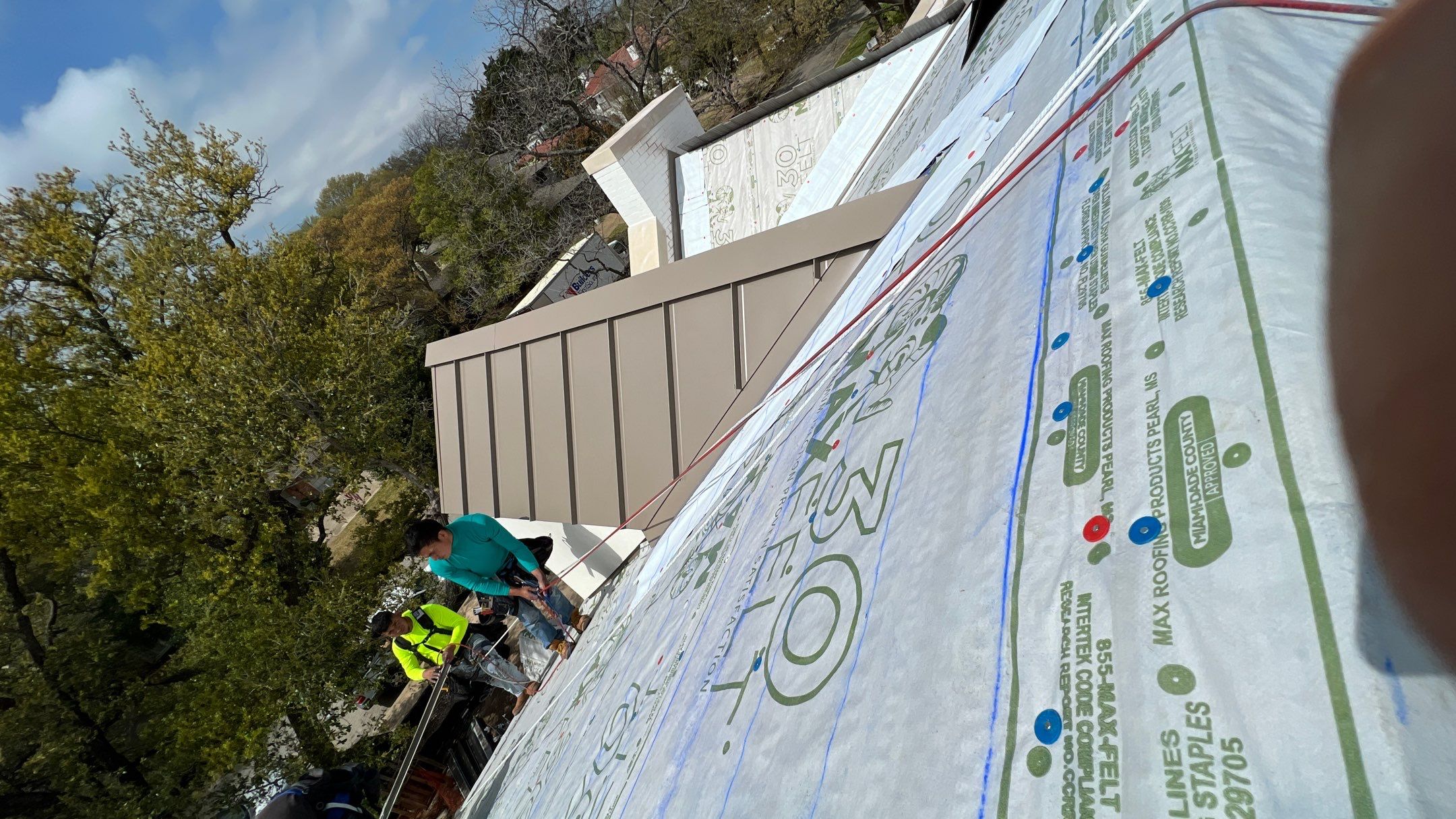 Residential Roofing Installation using DaVinci Multi Width Shake by Harvey Roofing & Construction