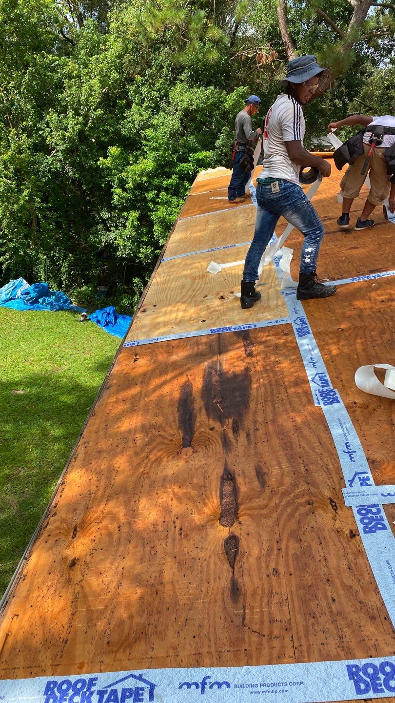 Residential Roofing Repair using Roof Replacement by American Roofing & Construction LLC