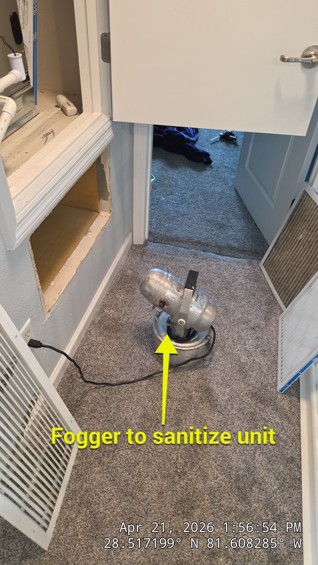 Air Duct Cleaning in Winter Garden by Hygienic Air, Inc