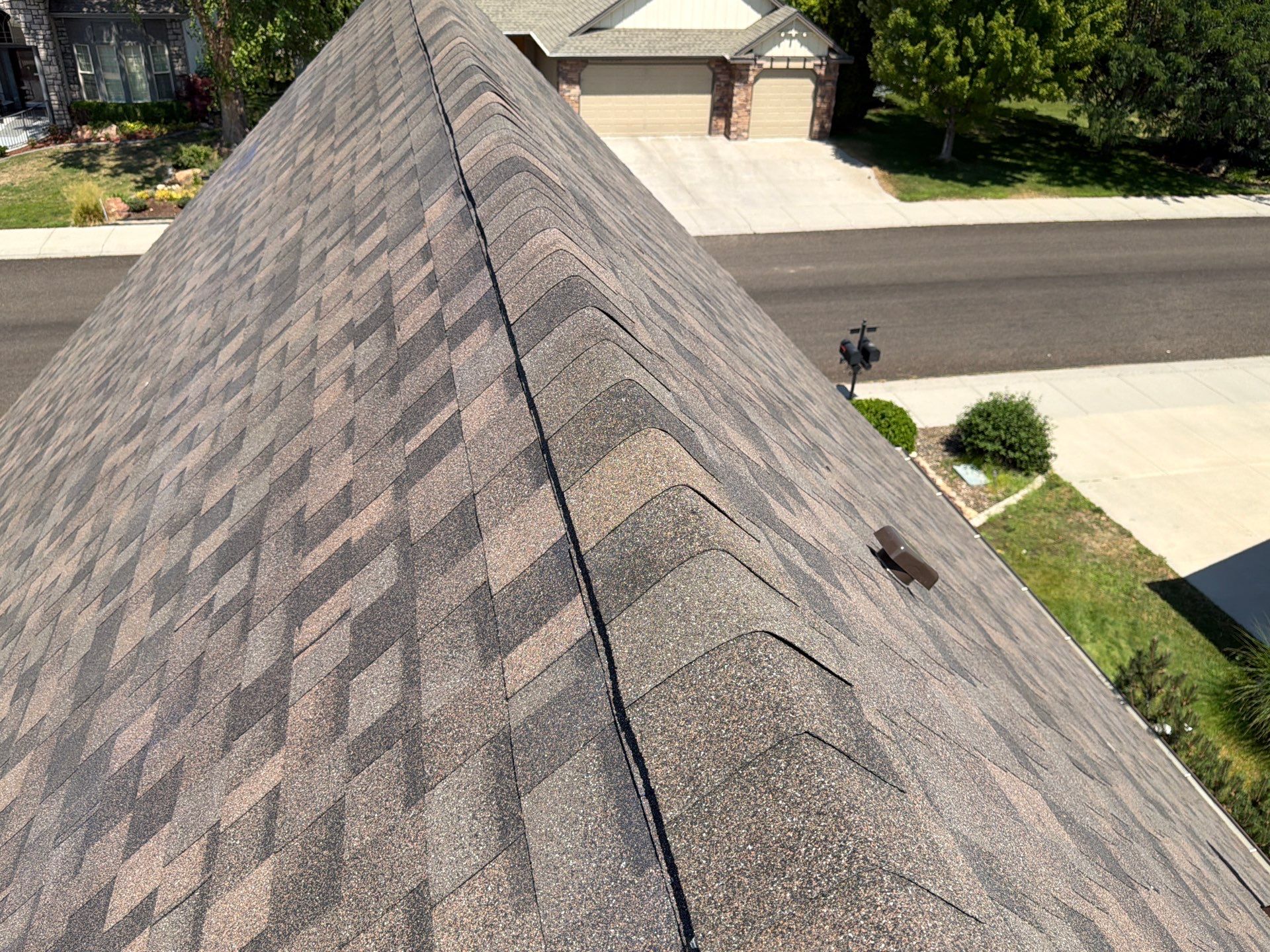 Complete Residential Roof Replacement with Architectural Shingles in Star by Olive Roofing