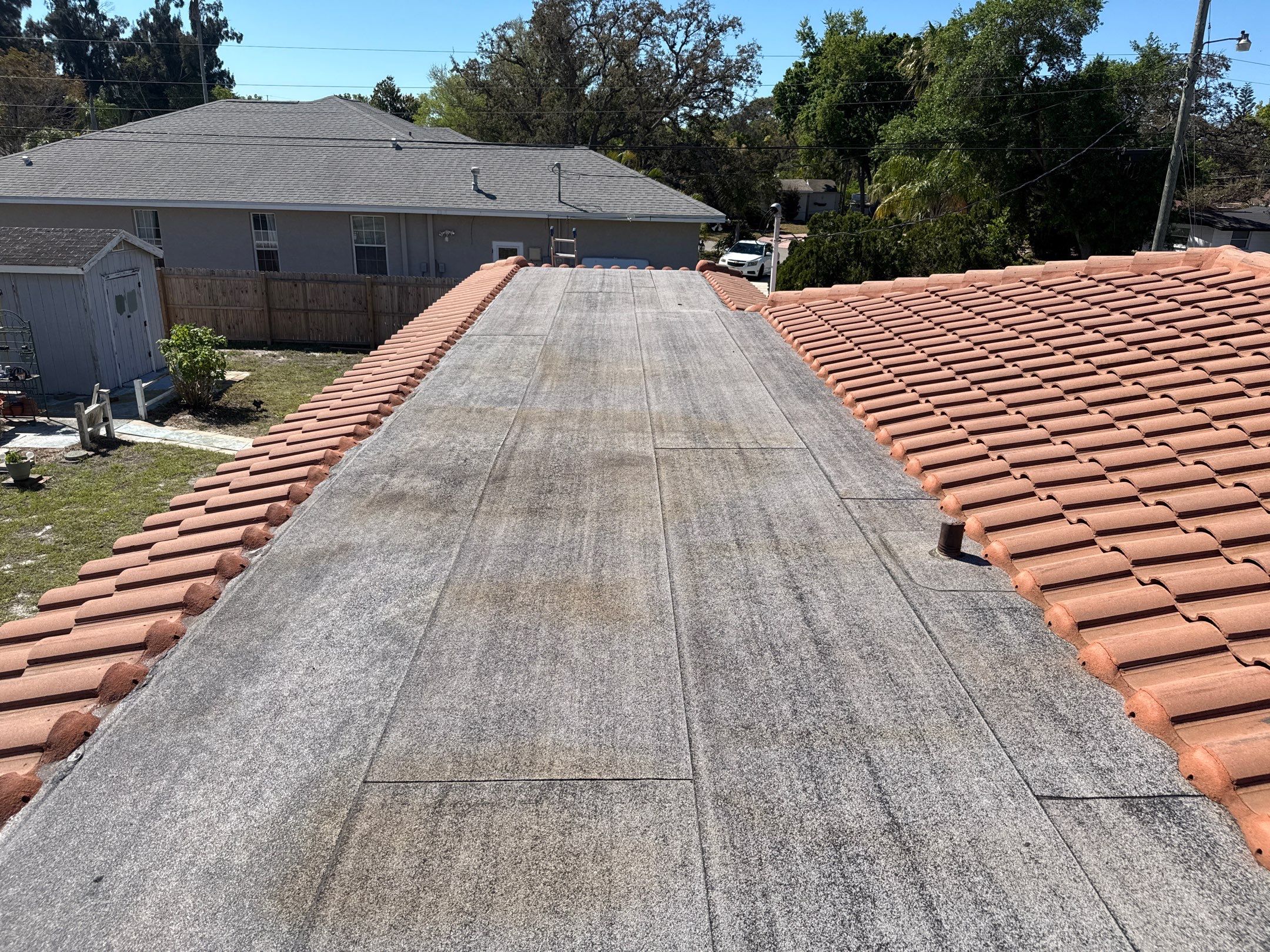 Full Exterior Cleaning Before Painting – Sarasota, FL (Near Sarasota Airport) by Sunshine AquaWash
