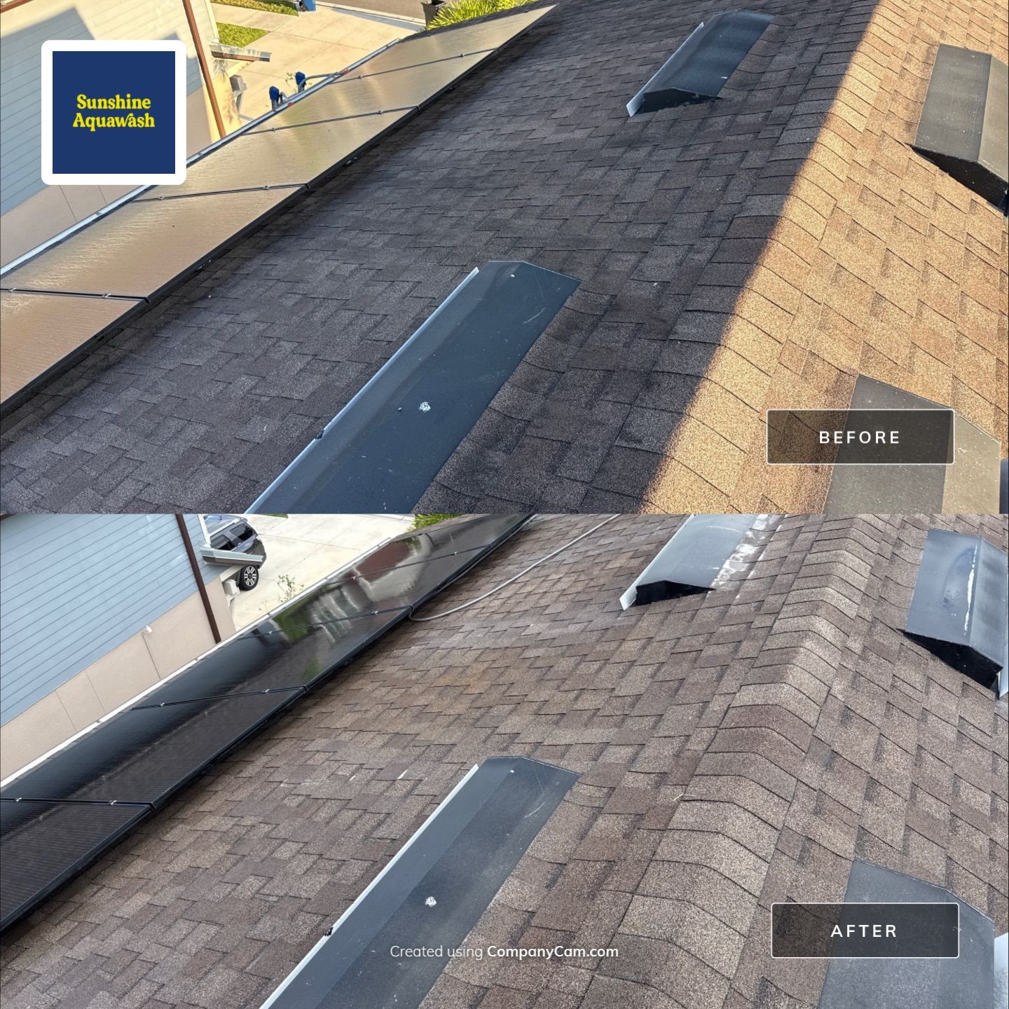 Roof Soft Wash, Pool Deck & Screen Enclosure Cleaning – Trevesta Community, Palmetto, FL by Sunshine AquaWash