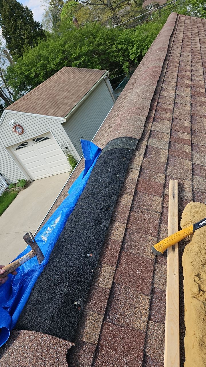 ATLAS PINNACLE COLOR: COPPER CANYON DRIP EDGE: ROYAL BROWN by Eagle Eye Roofing