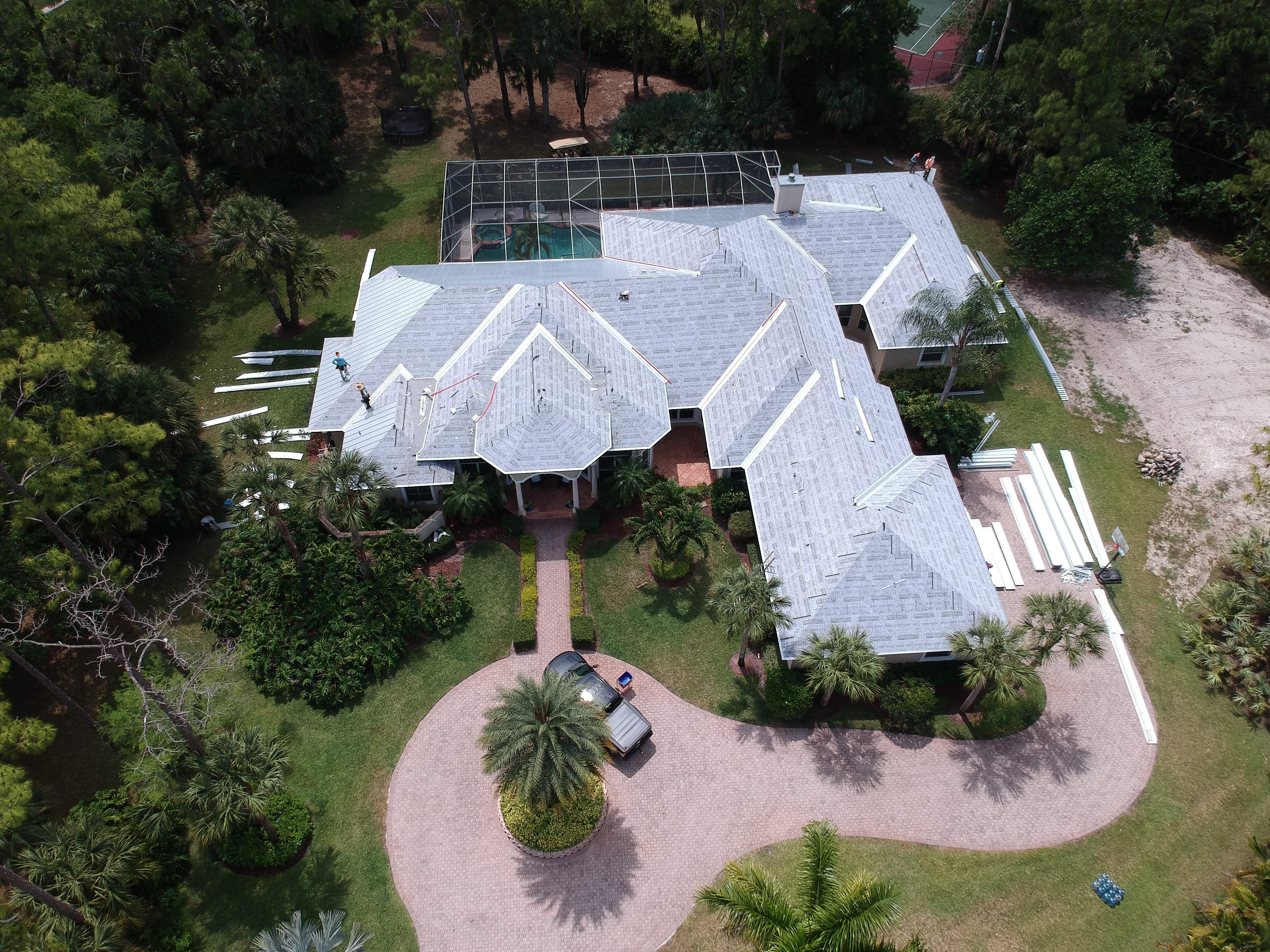 Wellington Metal roof replacement using 1" Nail strip metal roof by BLUES BROTHERS ROOFING