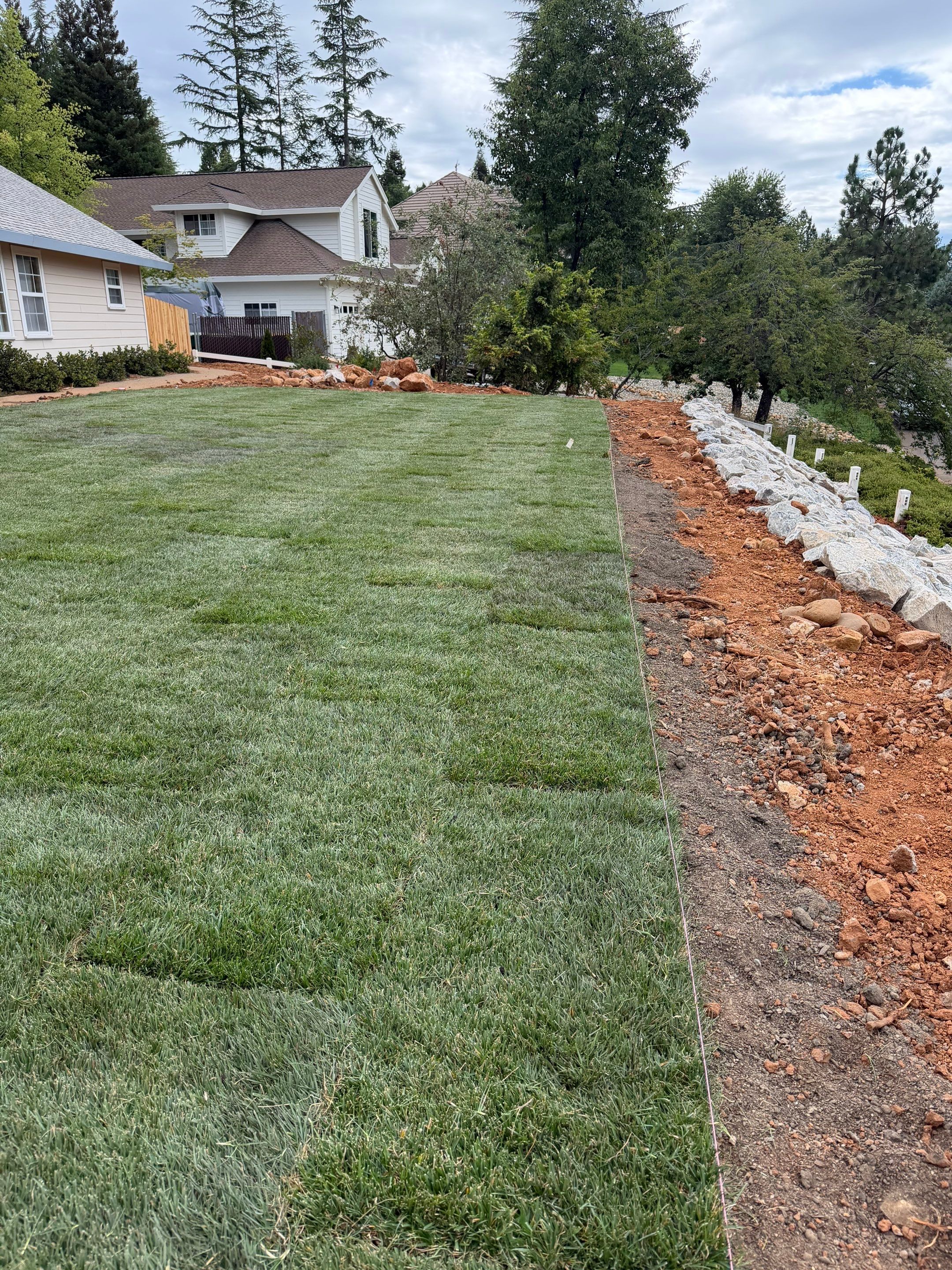 Project in Camino by A - G Sod Farms