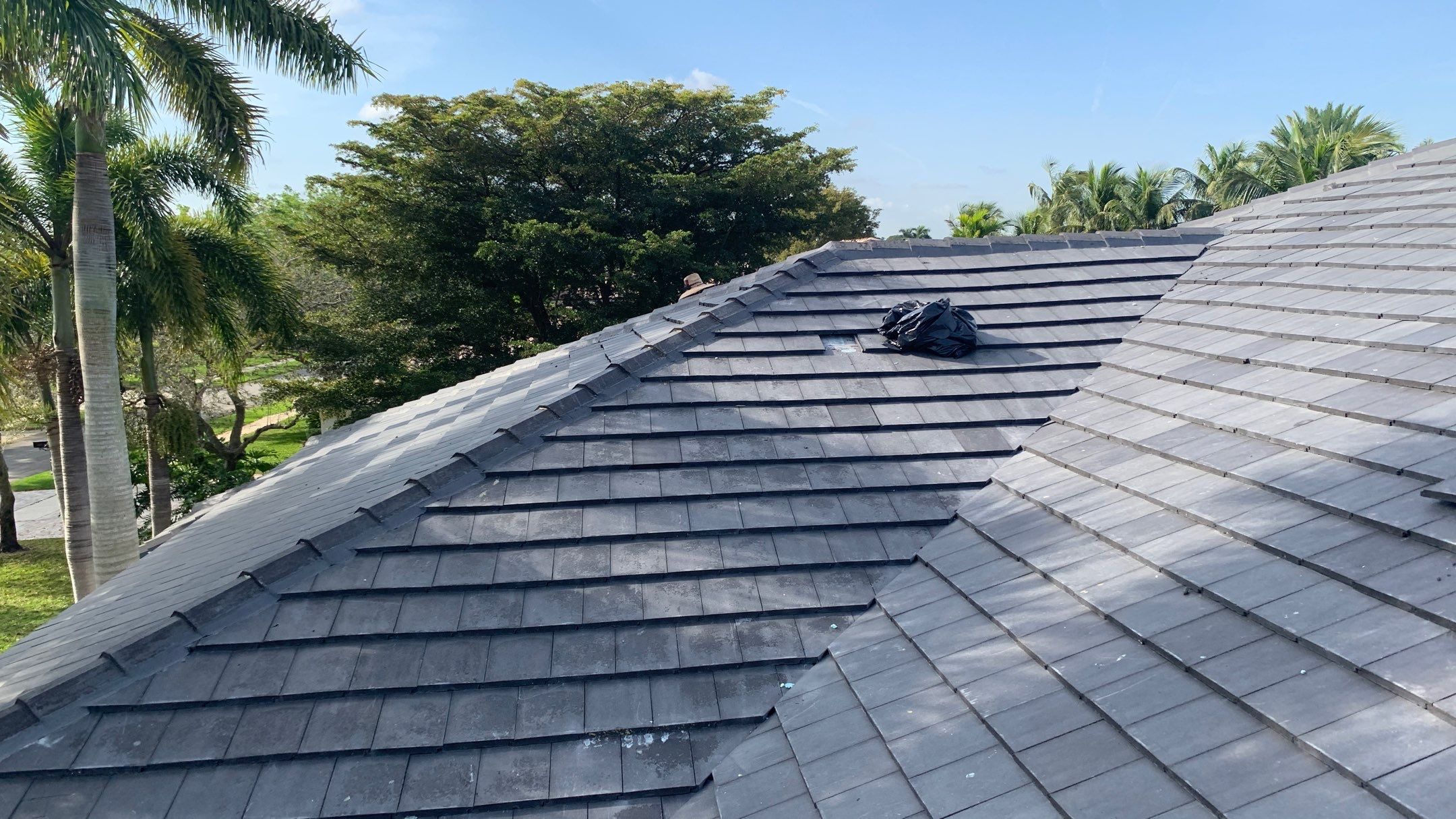 Residential Roofing Installation using Eagle Roofing Tile by BLUES BROTHERS ROOFING