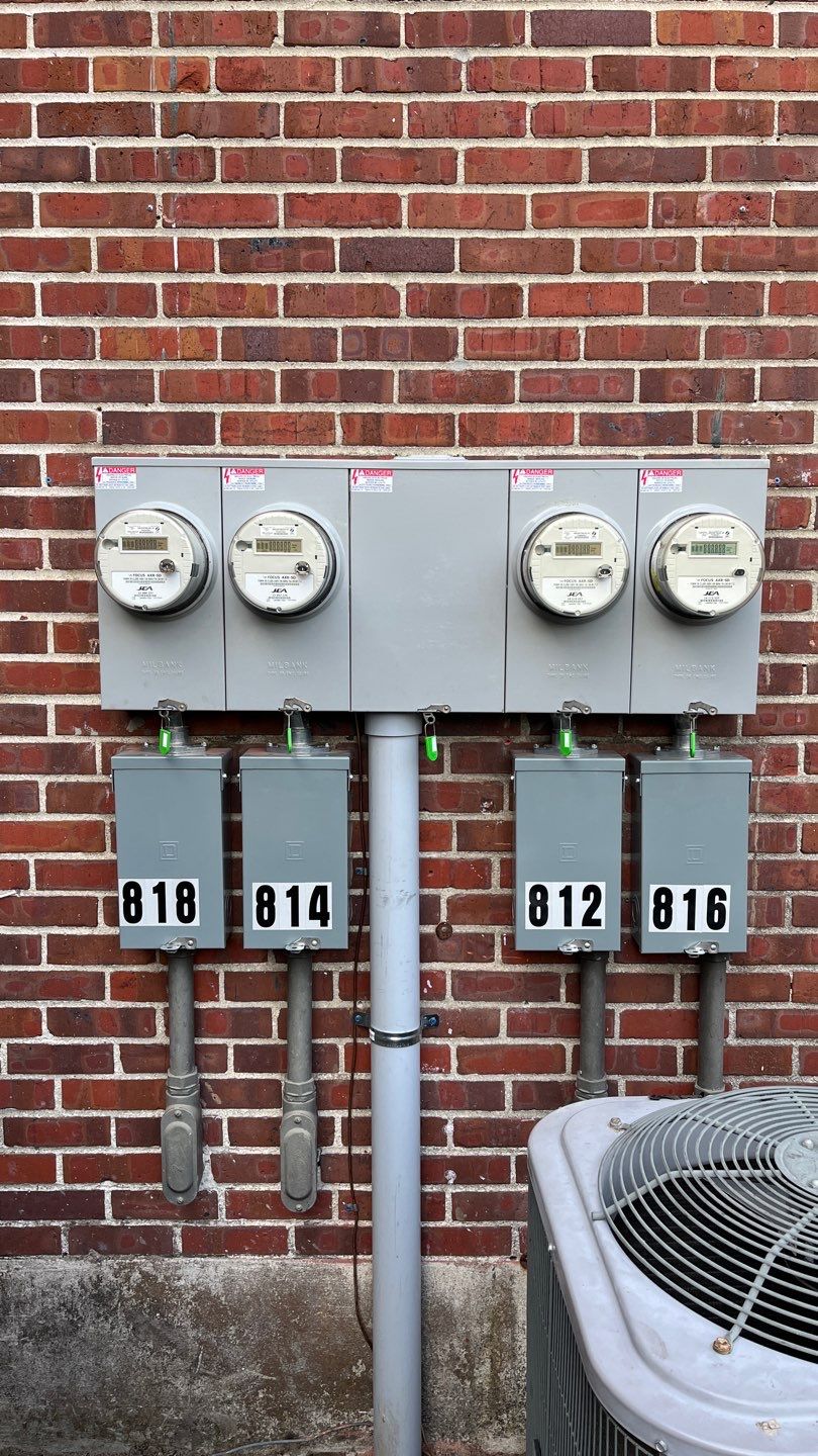 4 Gang Meter Center Replacement by JaxPowerPro