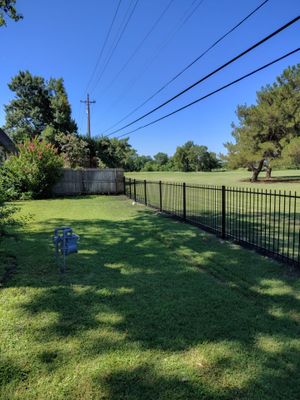 Custom Metal Fence Build