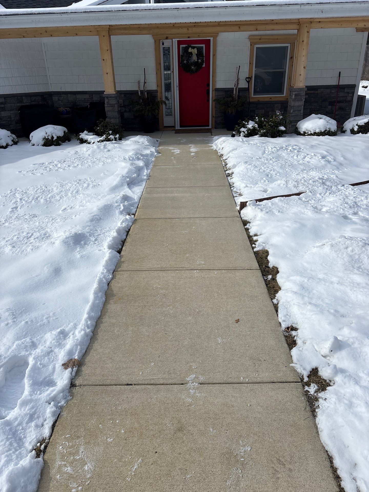 Outdoor Patio by Freedom Concrete Coatings. 