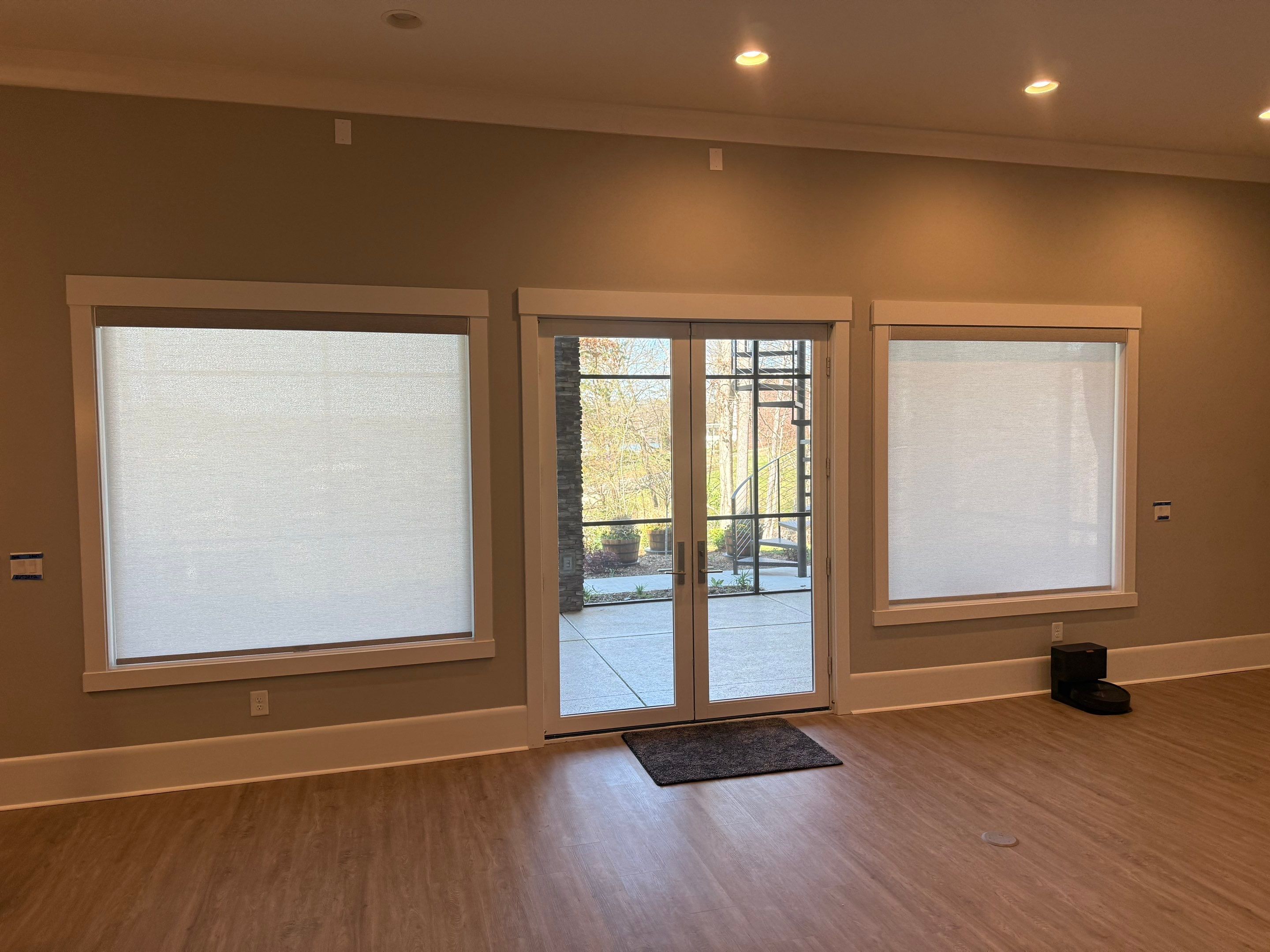 New Construction, Lake Norman, NC by Southern Traditions Window Fashions