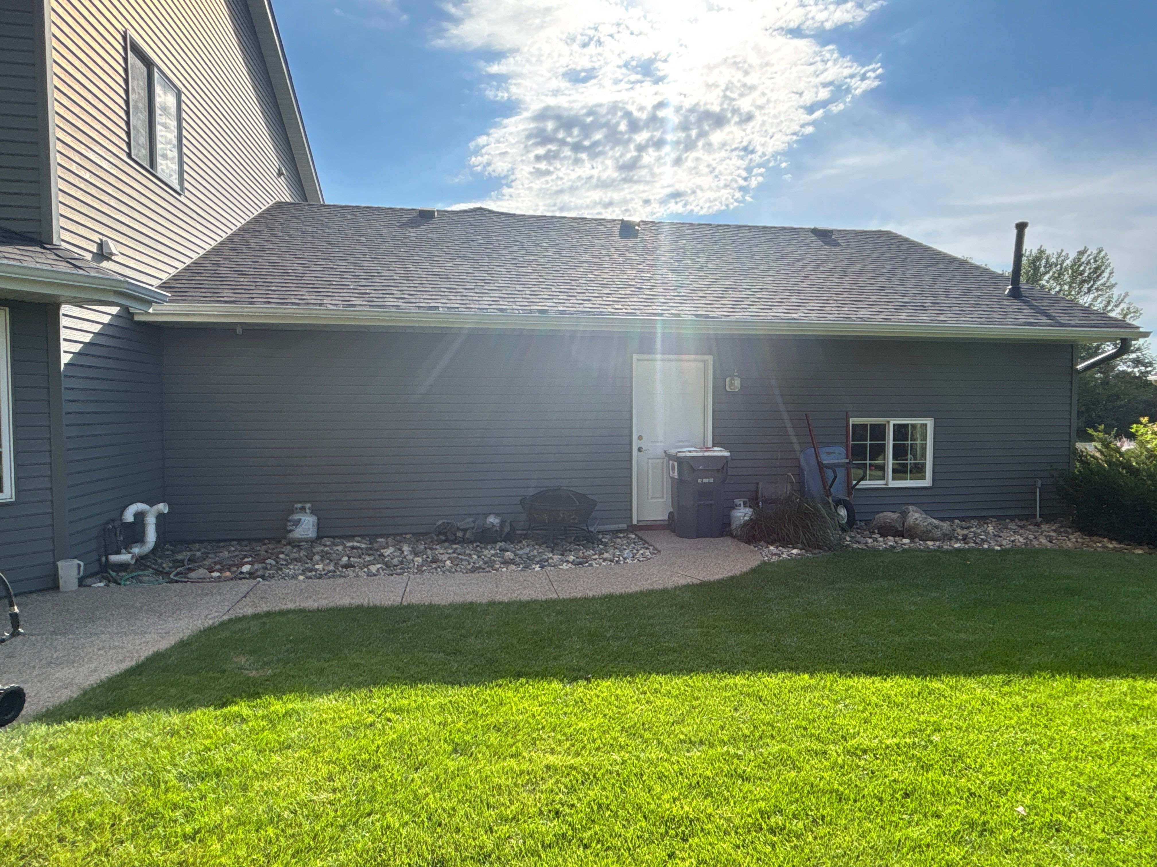 5-Inch Seamless Gutter Installation– Alexandria, MN   by Next Level Seamless Gutters / Exteriors Inc.