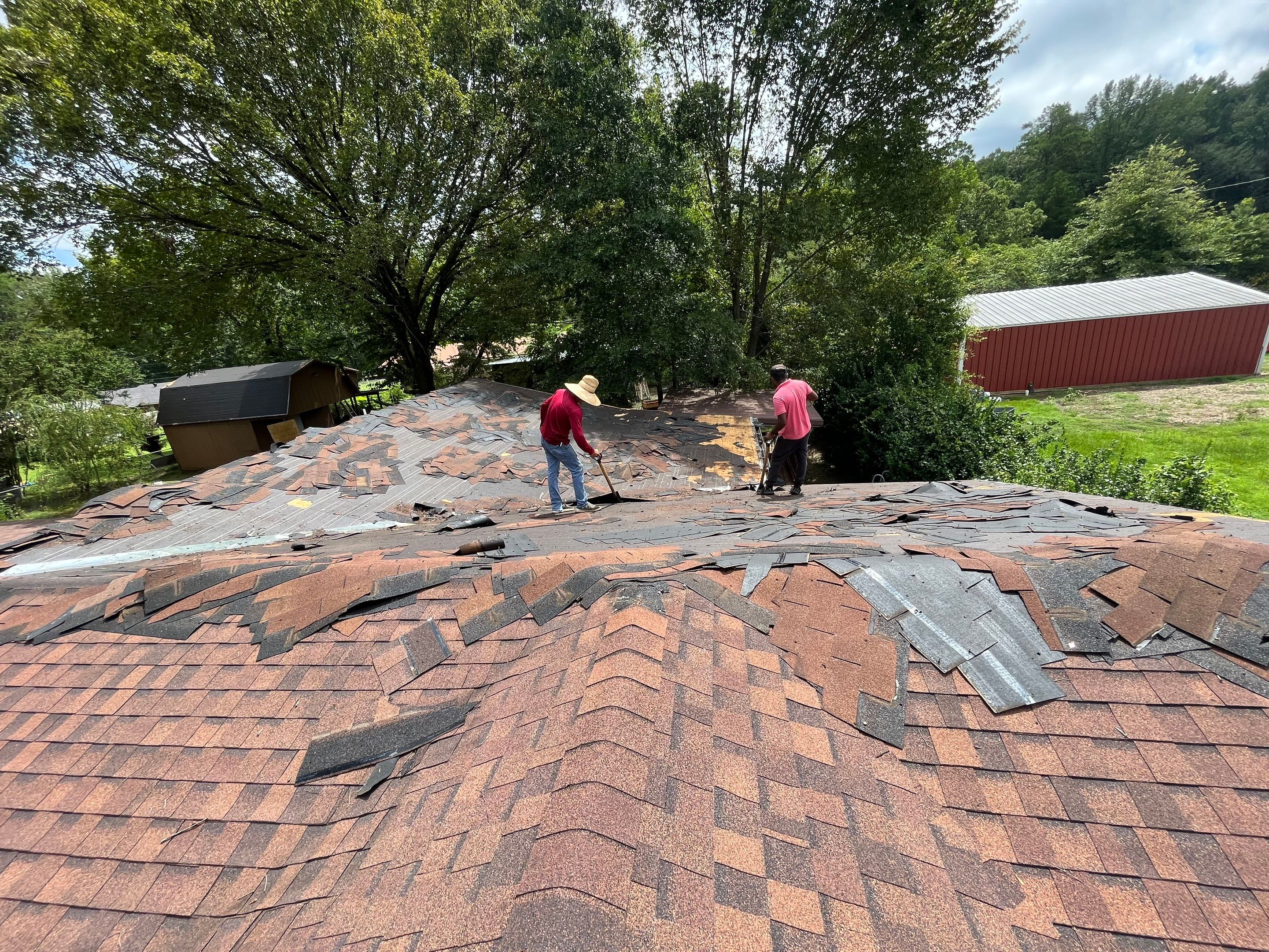 Residential Shingle Reroof using CertainTeed XT25 by Hostetler Roofing