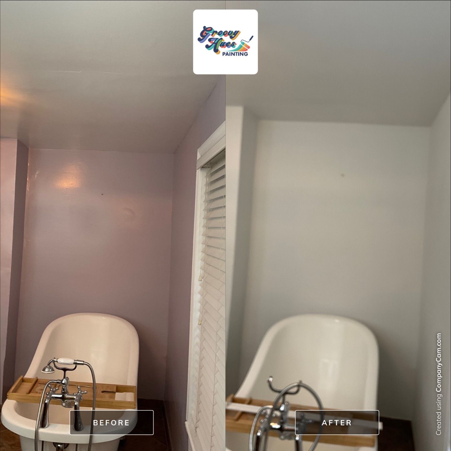 Light Filled Living Spaces and Stairwell Refresh by Groovy Hues