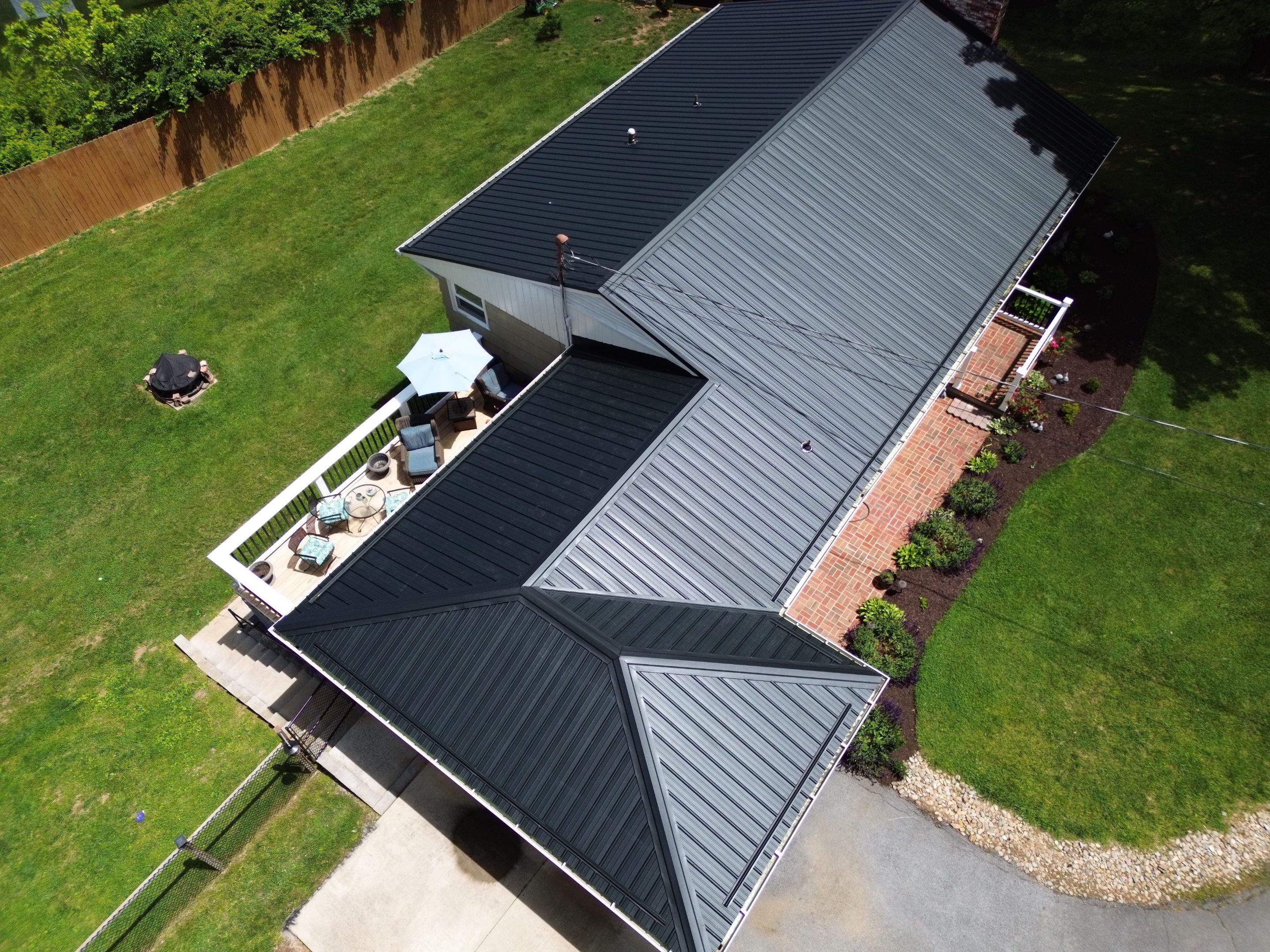 Black Frost AG Panel by Omnia Roofing