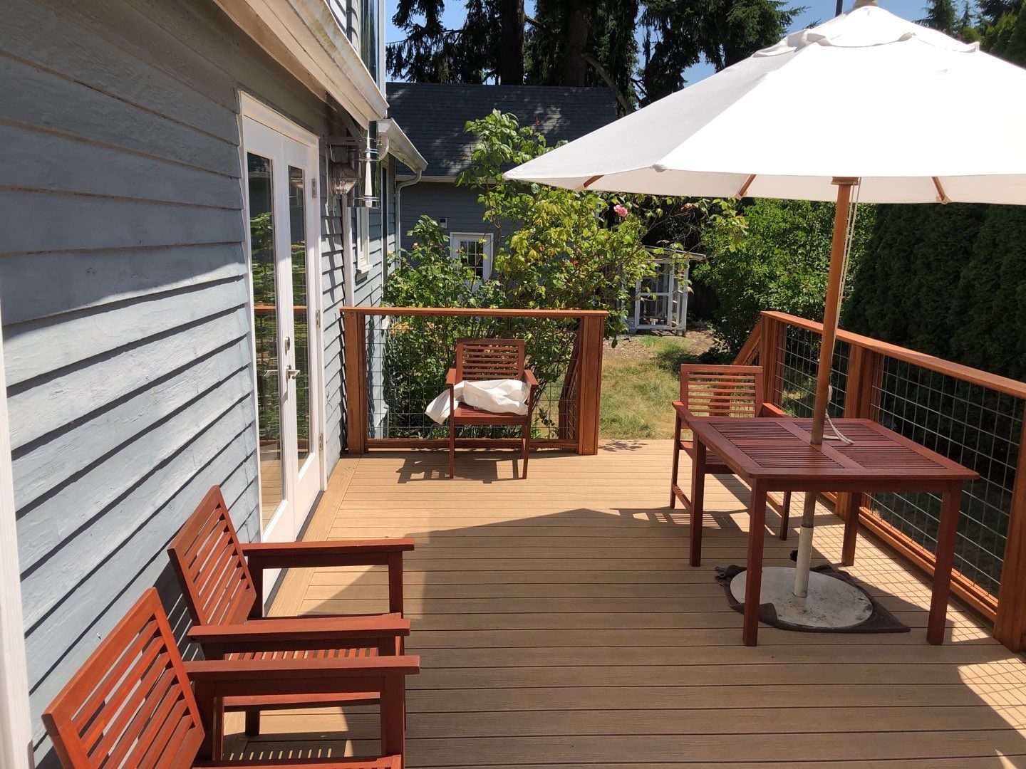 Northgate Wrap around by Alki deck builders 