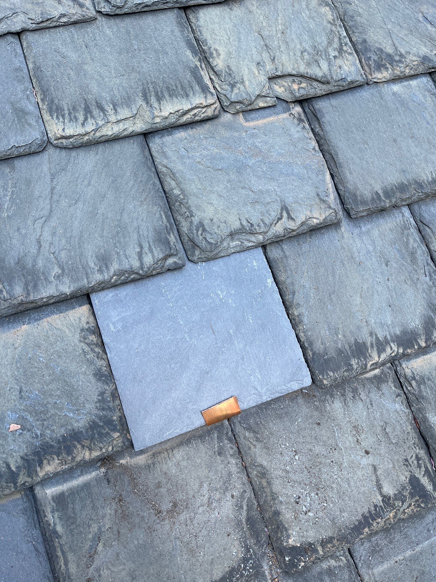 Arlington: Buckingham Slate and Carlisle Syntec TPO Roof by RM Banning, Inc.