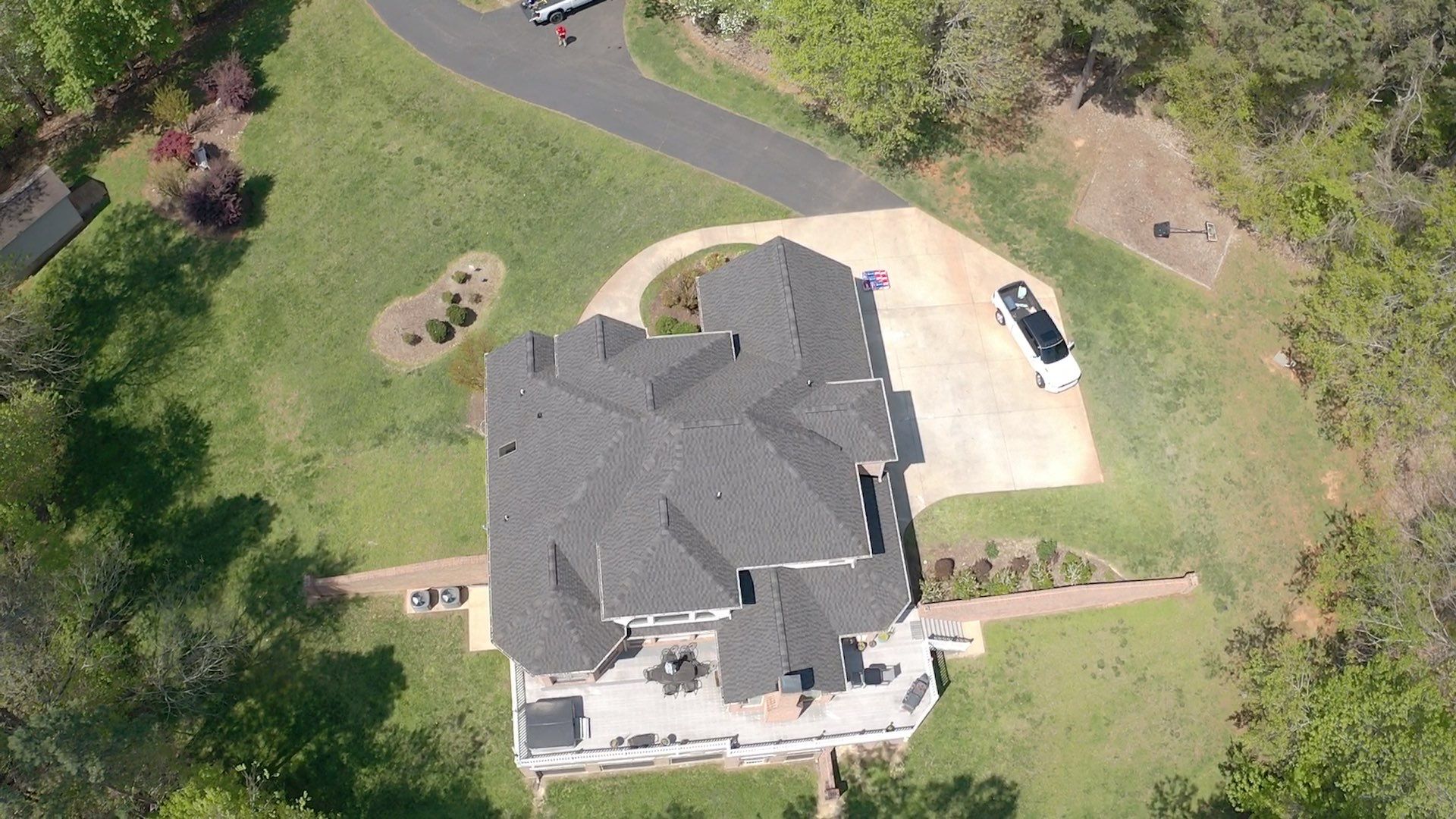 Full Roof Replacement using GAF HDZ Appalachain Sky by Just In Time Roofing and Restoration