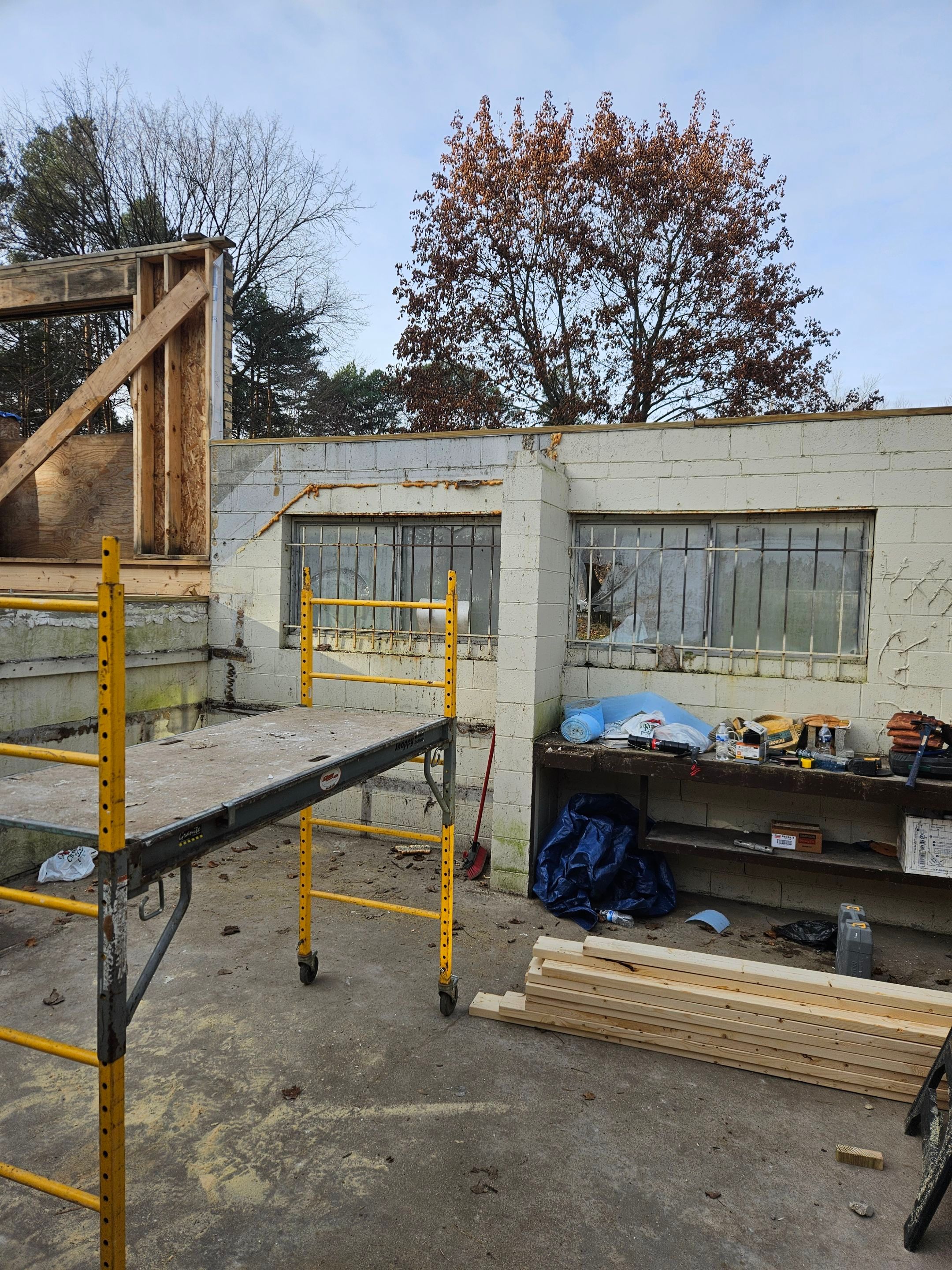 New Home Build (Fire Damage) by Clark Builders LLC