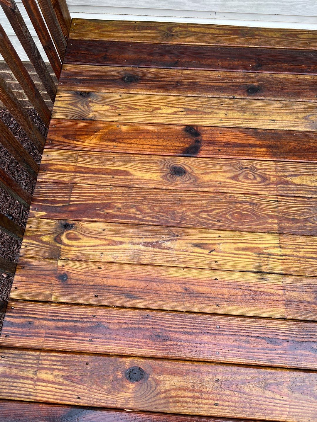 Weathered Deck using Wood Sealant by DuraSeal