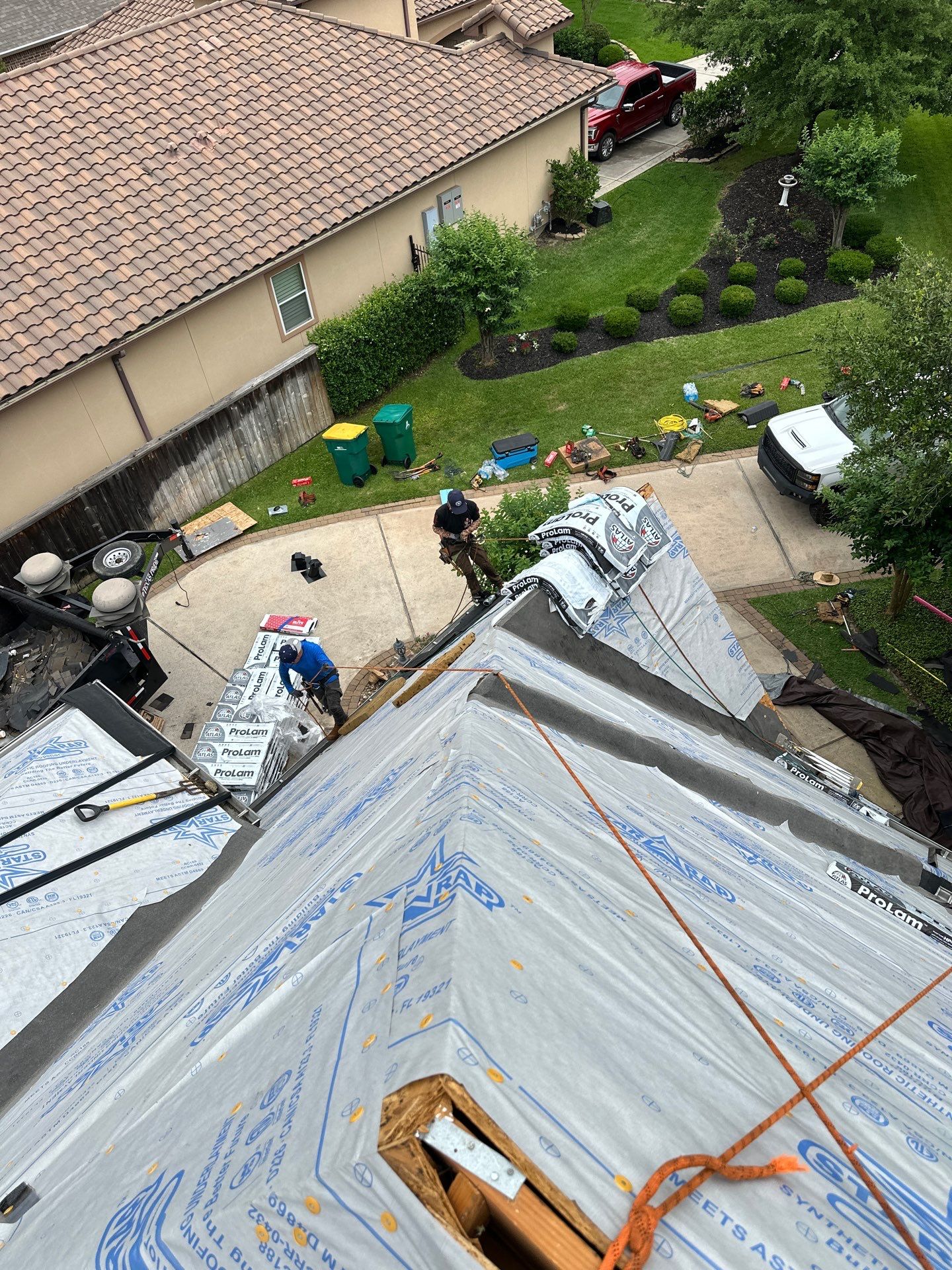 Project in Spring by Motion Roofing