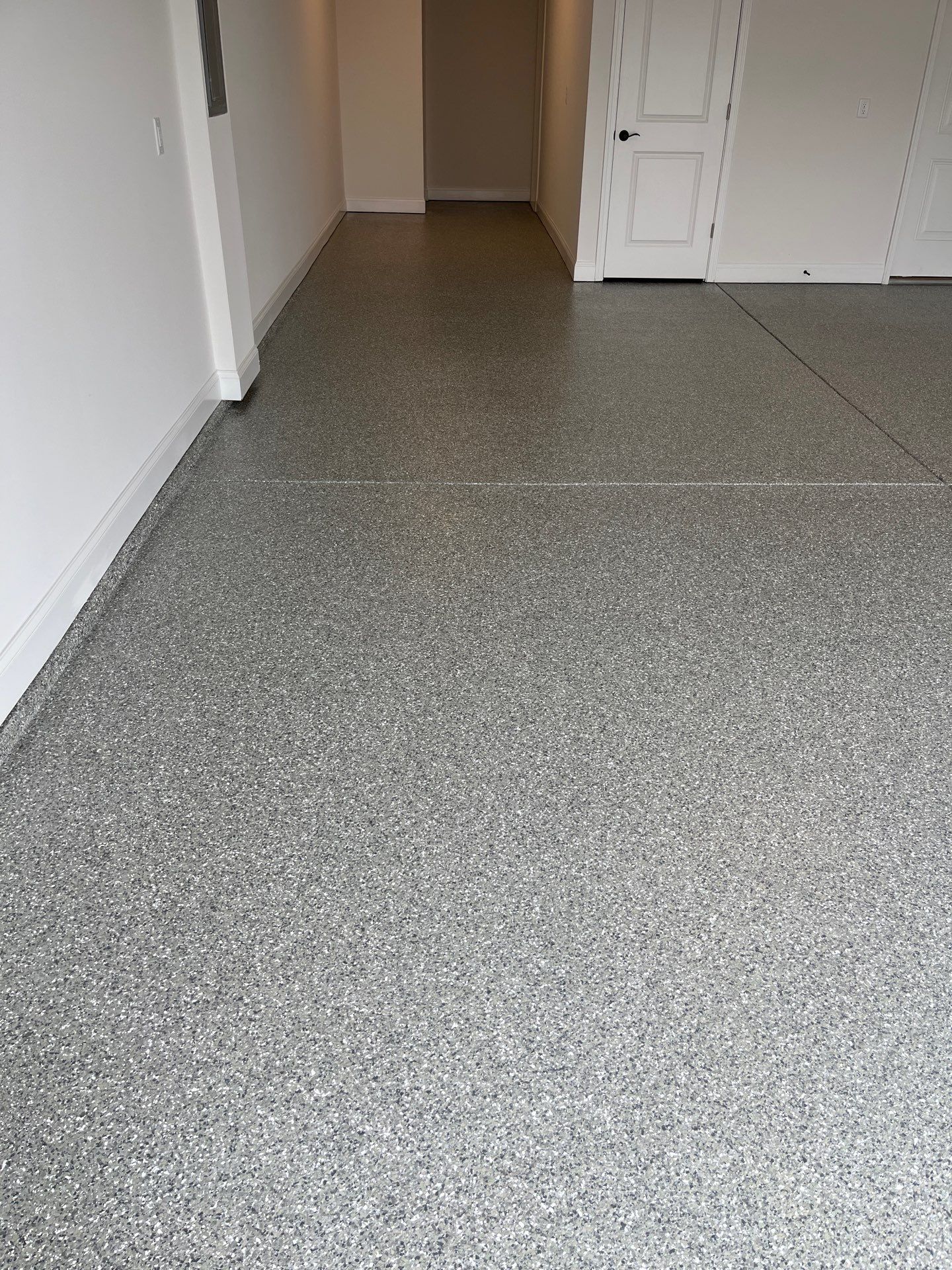 Garage Floor Coating using Thyme by My Garage Floor Guys