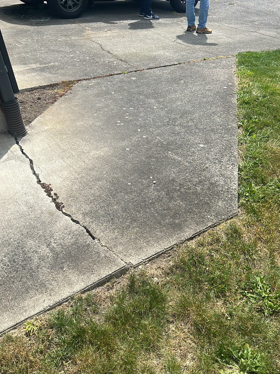 Aaron | Concrete Driveway Repair   by Jireh Asphalt & Concrete Inc 