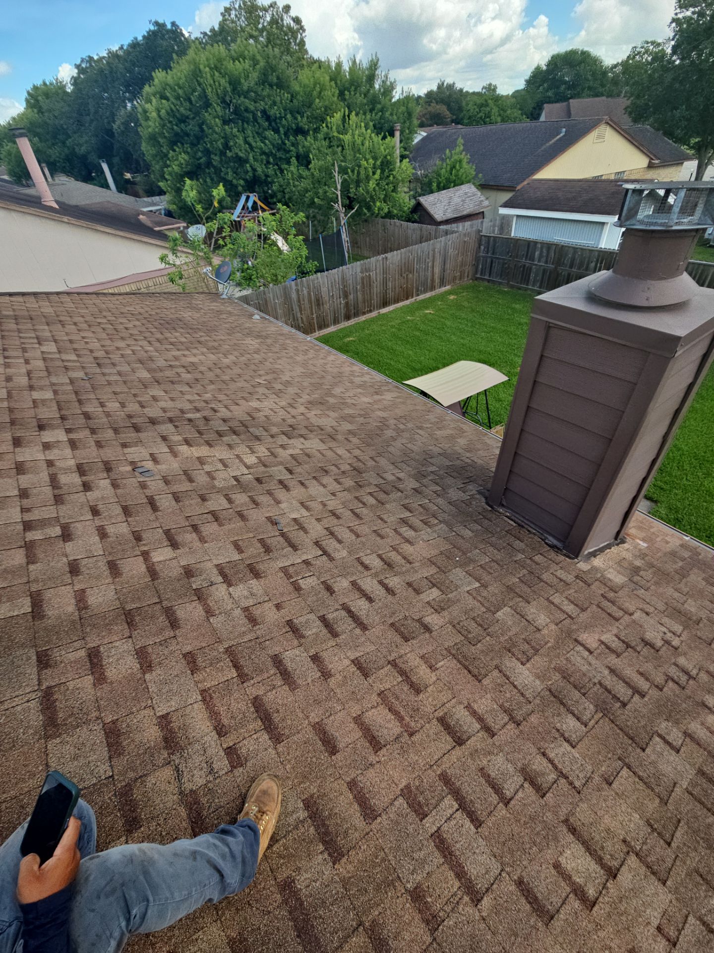 Residential Roofing Repair using Owen's Corning Duration (Lifetime) Shingles by Roof Repair Company