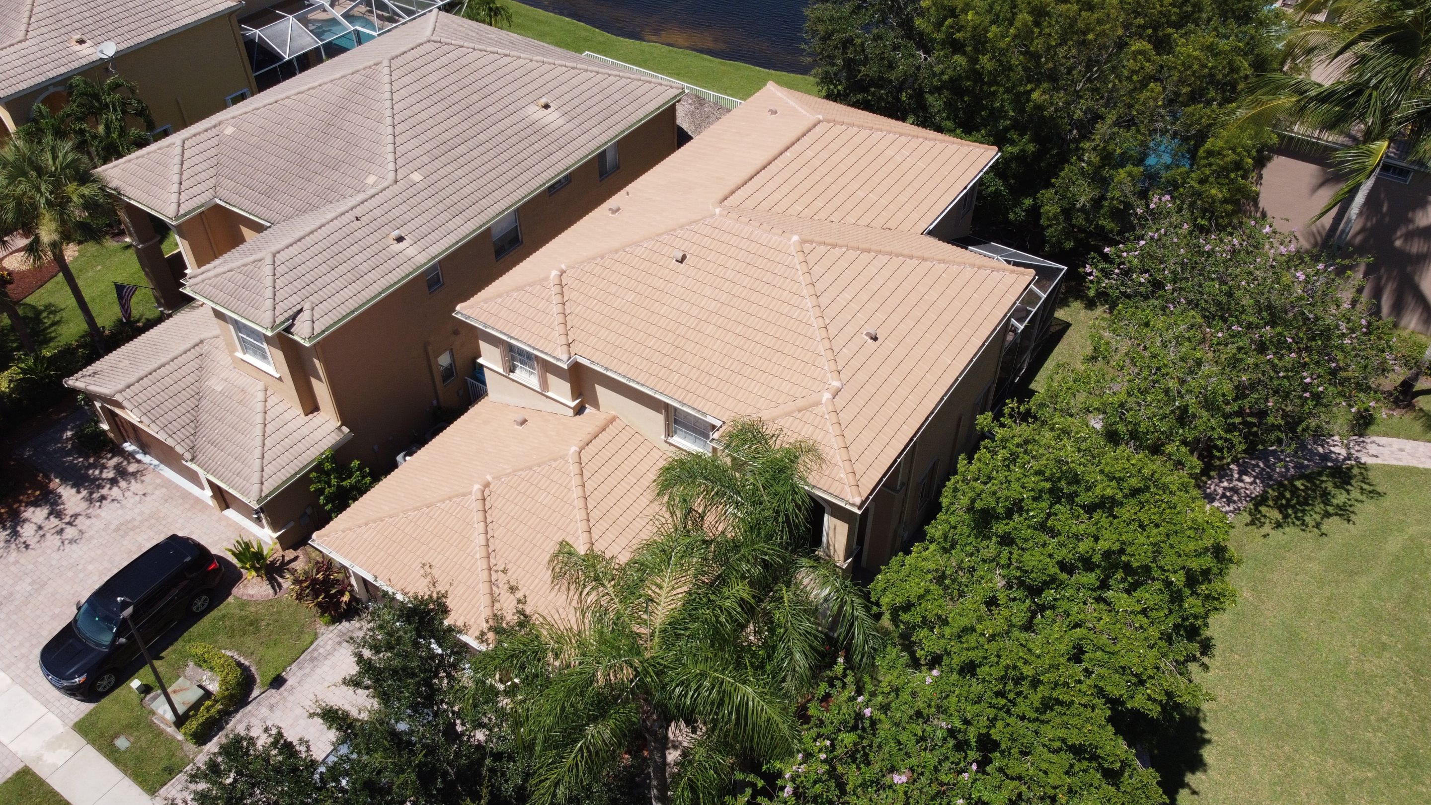 Residential Roofing Installation using Eagle Roofing Tile by BLUES BROTHERS ROOFING