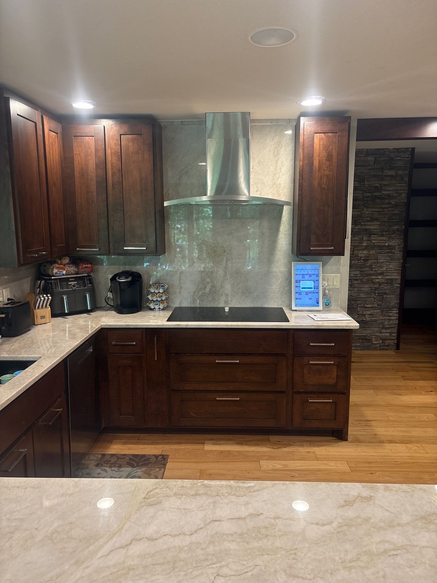 Project in Algona by Stone & Steel