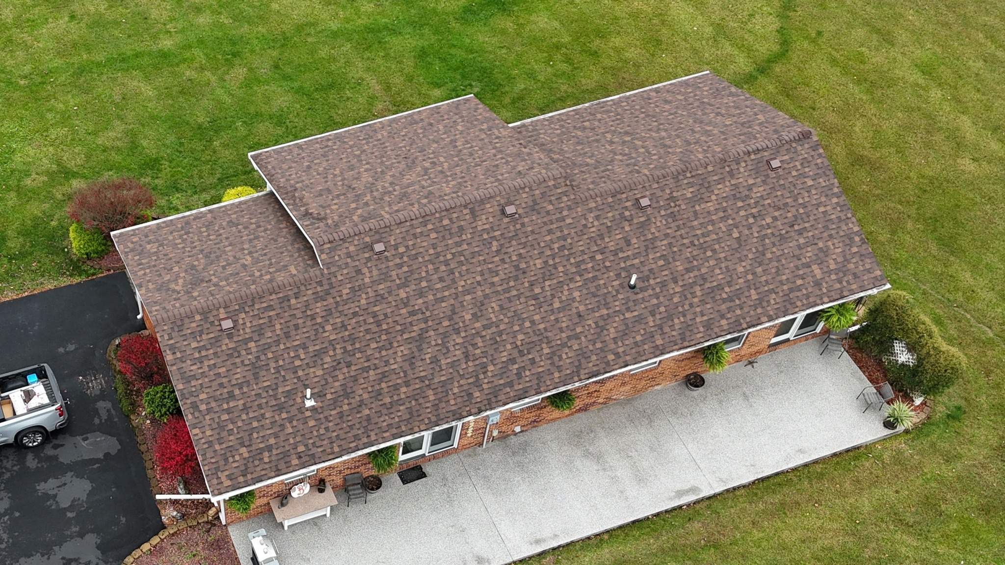 Residential Roofing Installation using Owens Corning Shingles by Leach and Brown Construction LLC