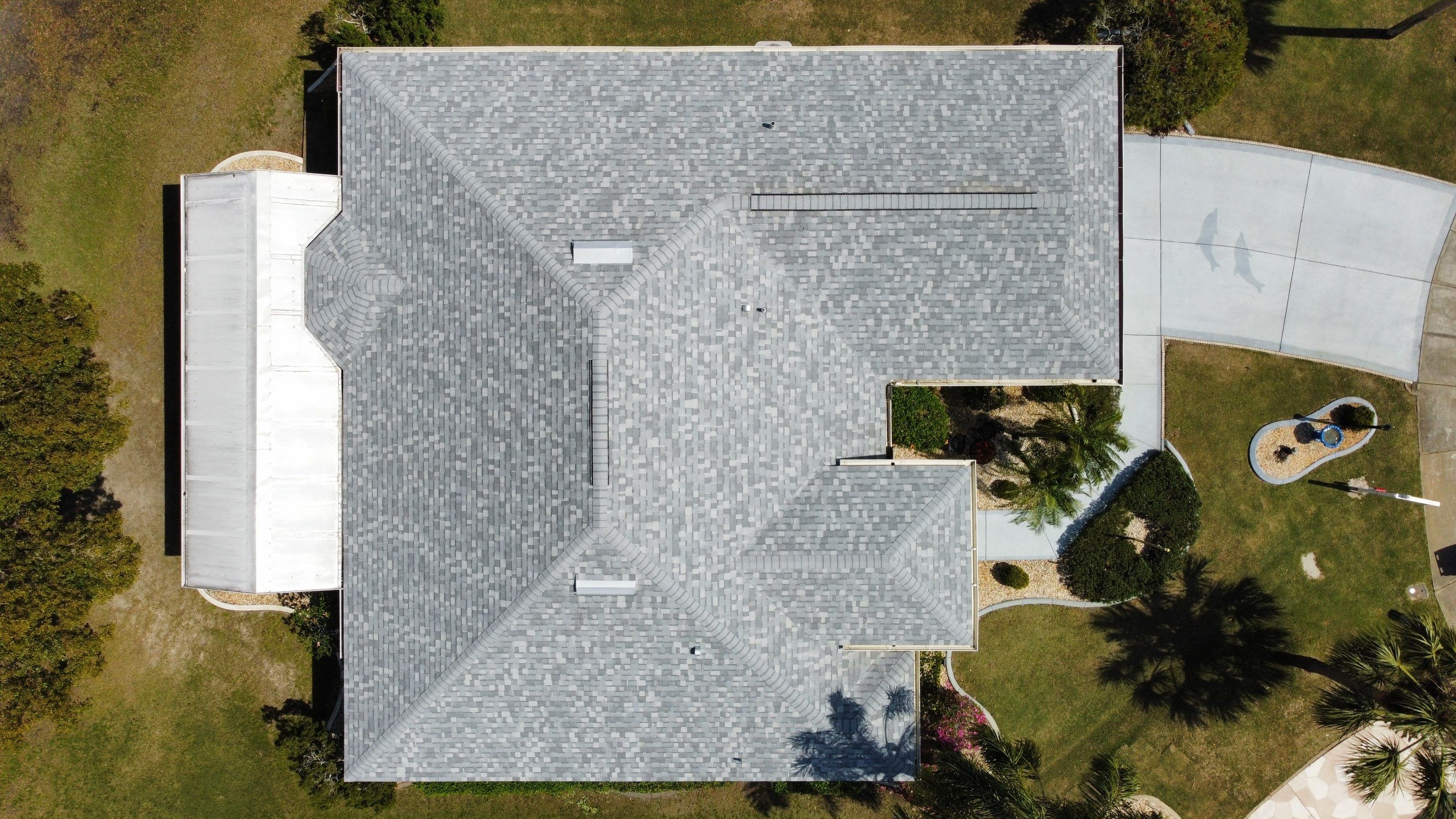 Roof replacement in Sun City Center, FL. by Steadfast Roofing