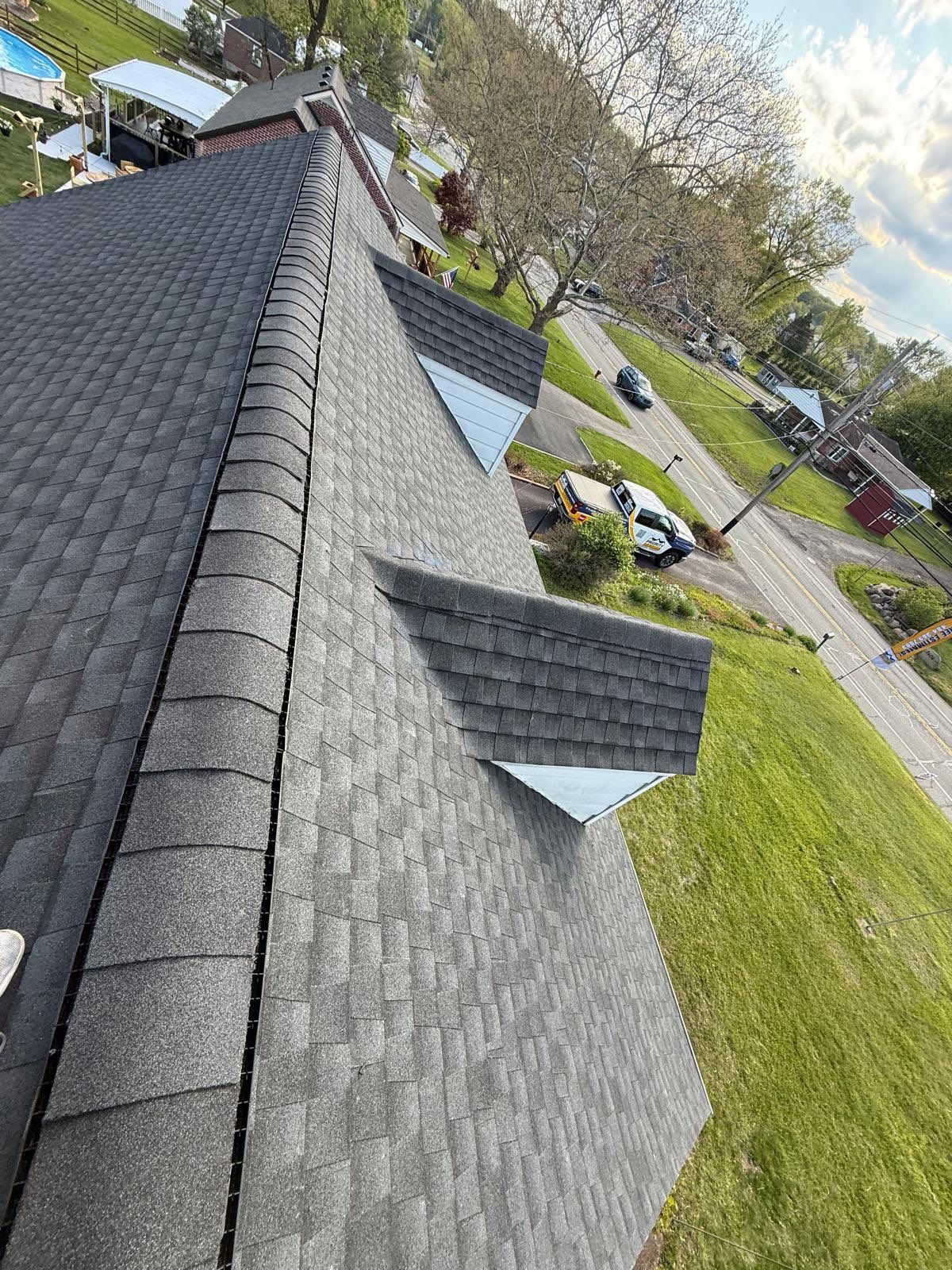 GAF Asphalt Shingle Roof Replacement and Deck Repair in Pottstown by Priority Roofing and Exteriors LLC